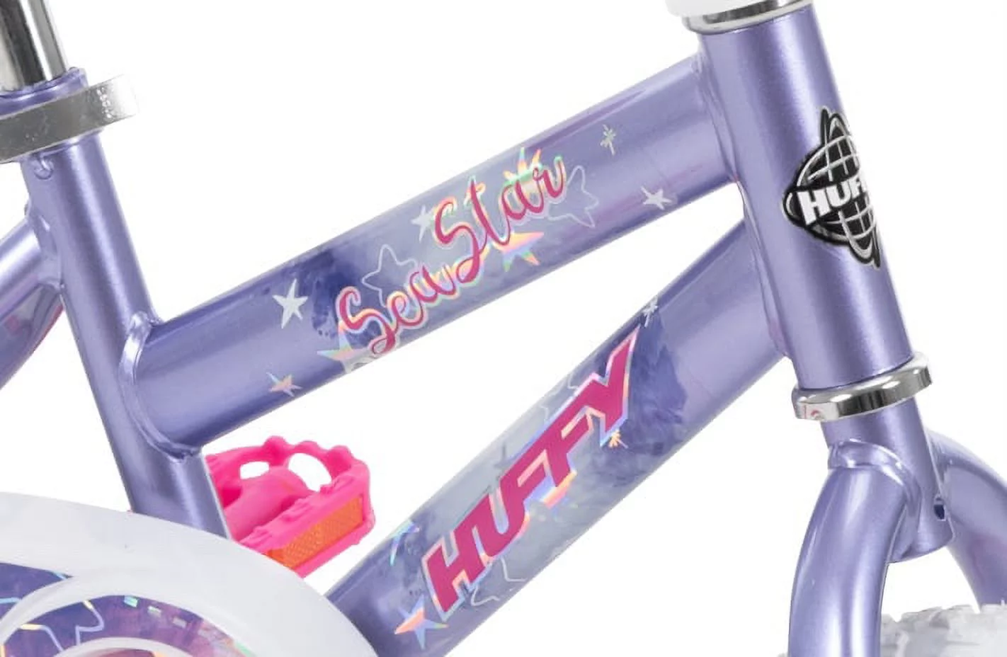 Huffy 12 In. Sea Star Girl's Sidewalk Bike, Lilac Purple - Womvr