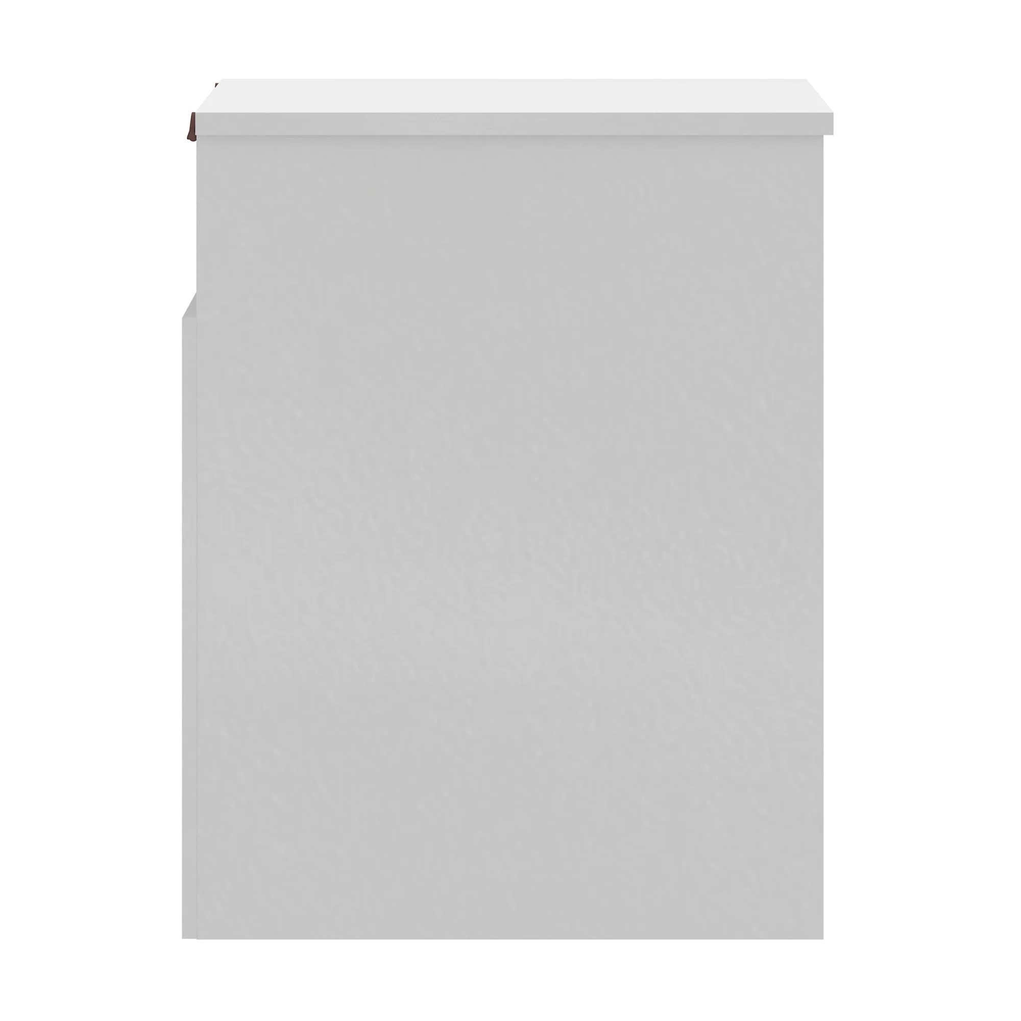 Mainstays Ardent Open Shelf Nightstand, White - Womvr