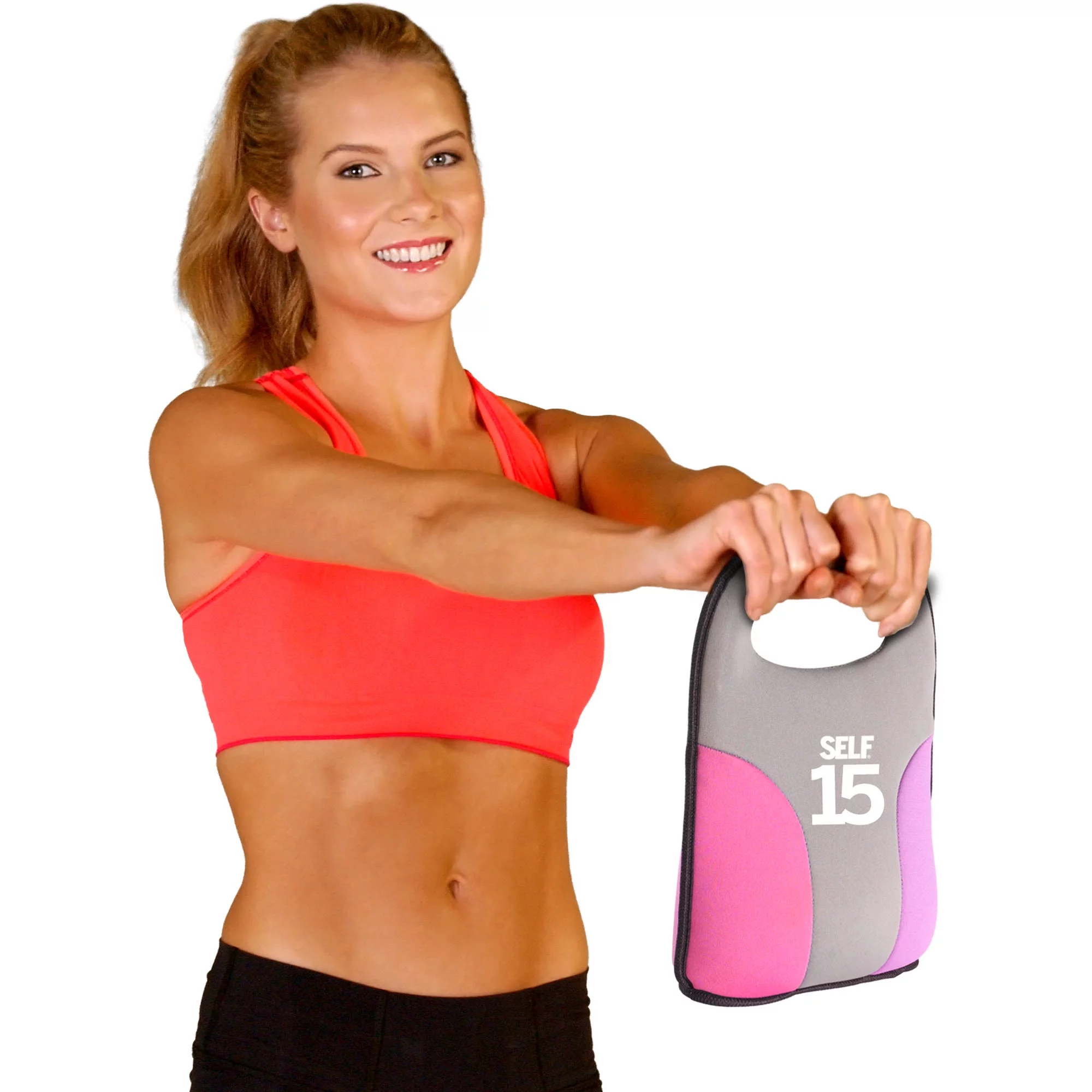 Self Fitness Soft Kettlebell, Assorted Sizes 5LBS - 15LBS - Womvr