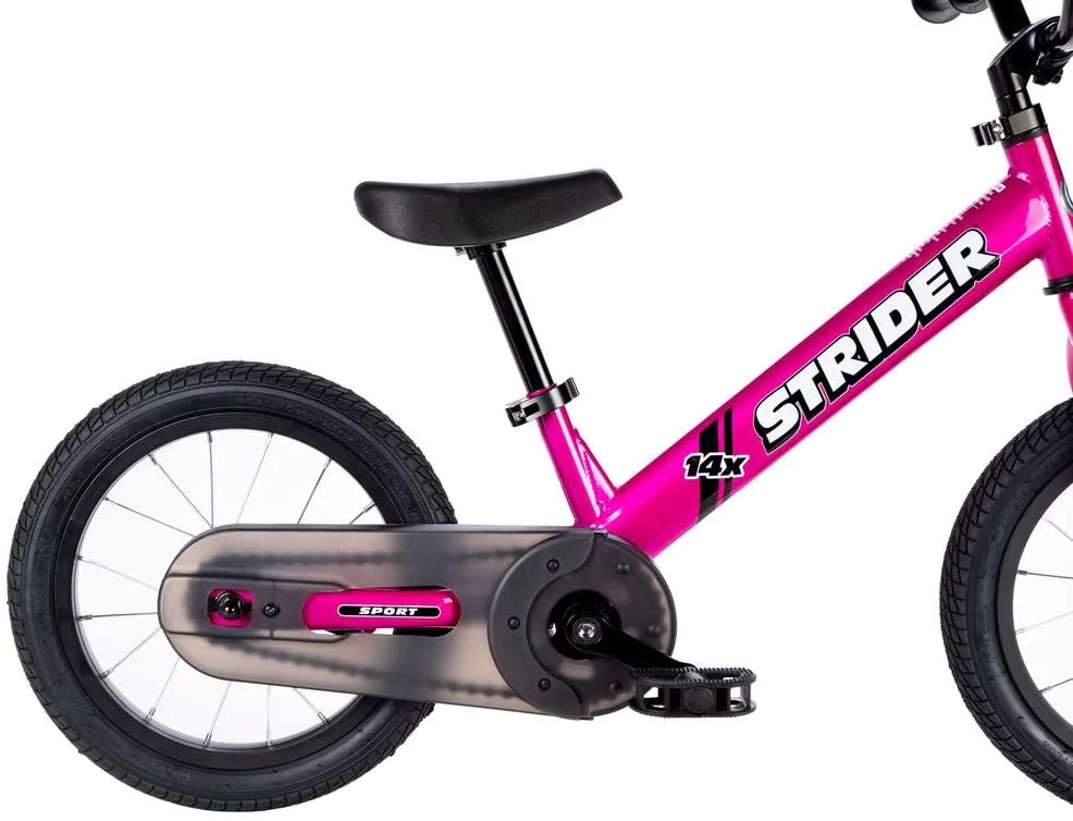 Strider - 14x Sport Balance Bike, Ages 3-7 Years, Pedal Conversion Kit Sold Separately - Awesome Blue - Womvr