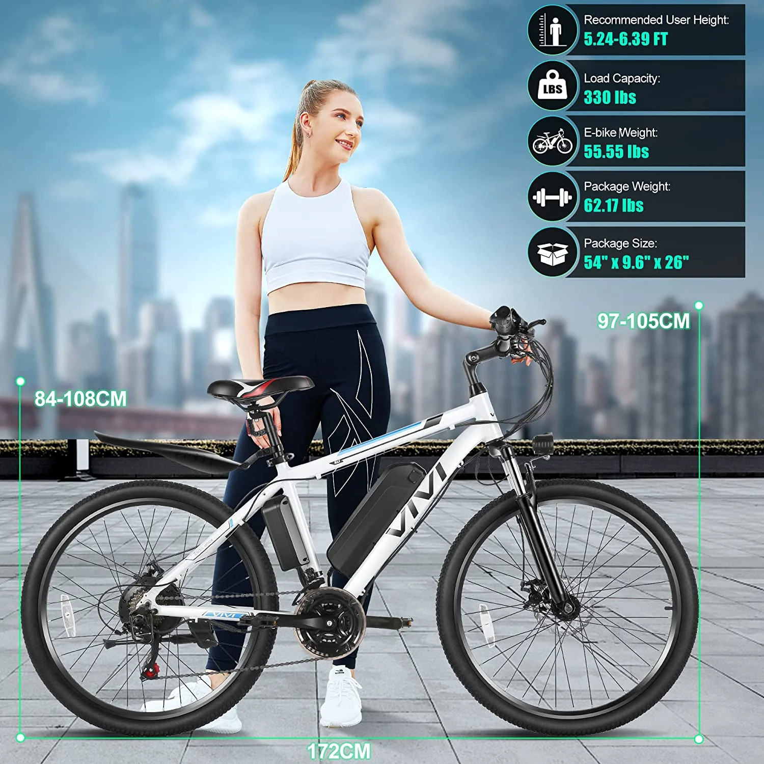 Vivi Electric Bike 26