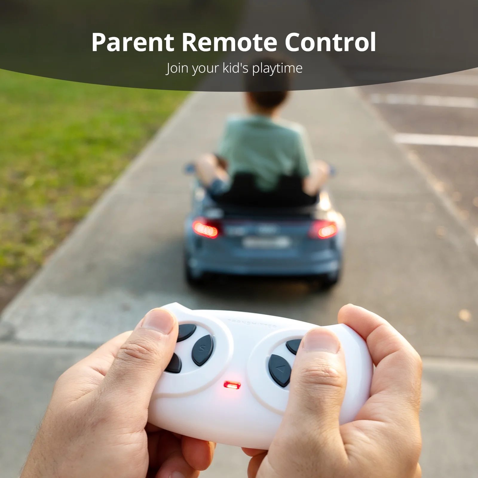 Hikiddo Electric Ride on Car for Kids, Licensed Audi 12V 7Ah Kids Ride-on Toy for Toddlers 2-5 Girl with Remote, Bluetooth - Pink - Womvr