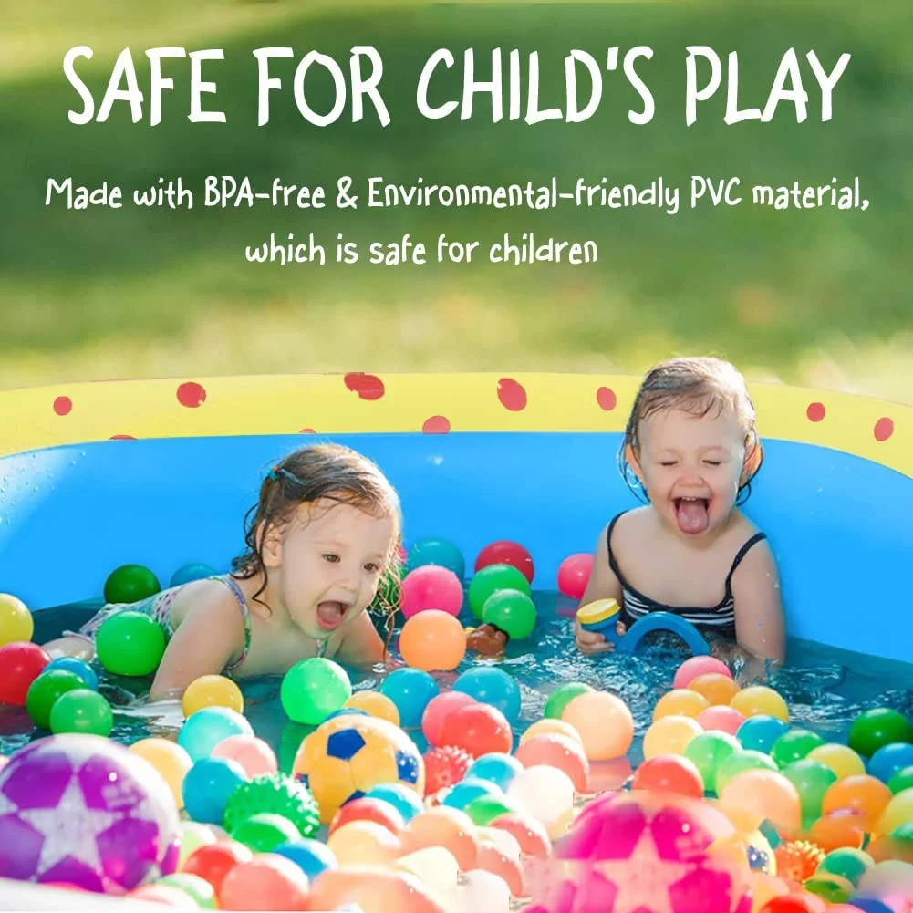 Movsou Inflatable Dinosaur Pool for Kids  kid pool Kiddie Pool 67