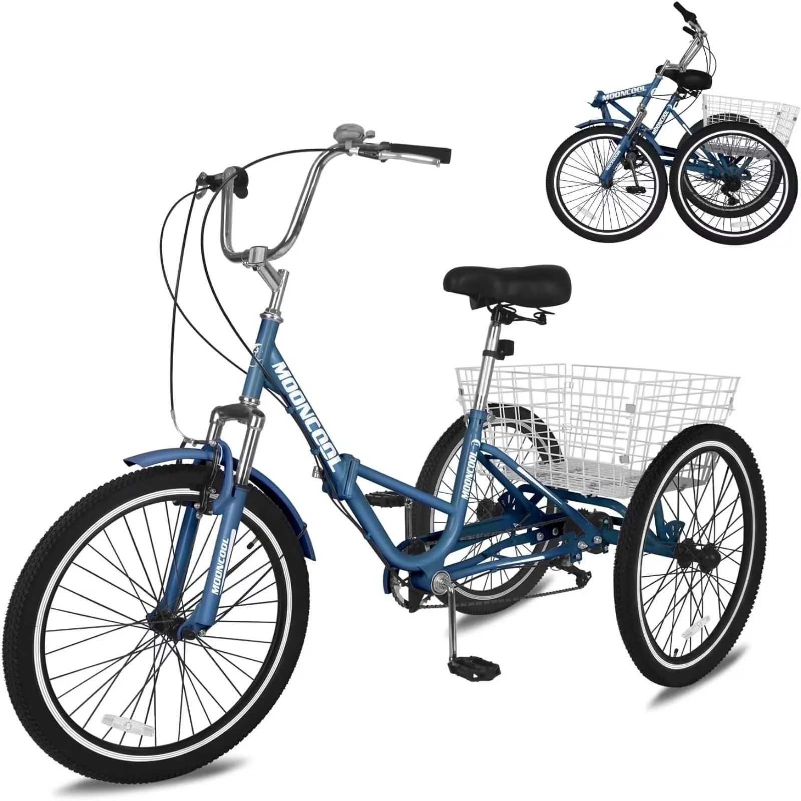 MOPHOTO Folding Tricycle for Adults,20