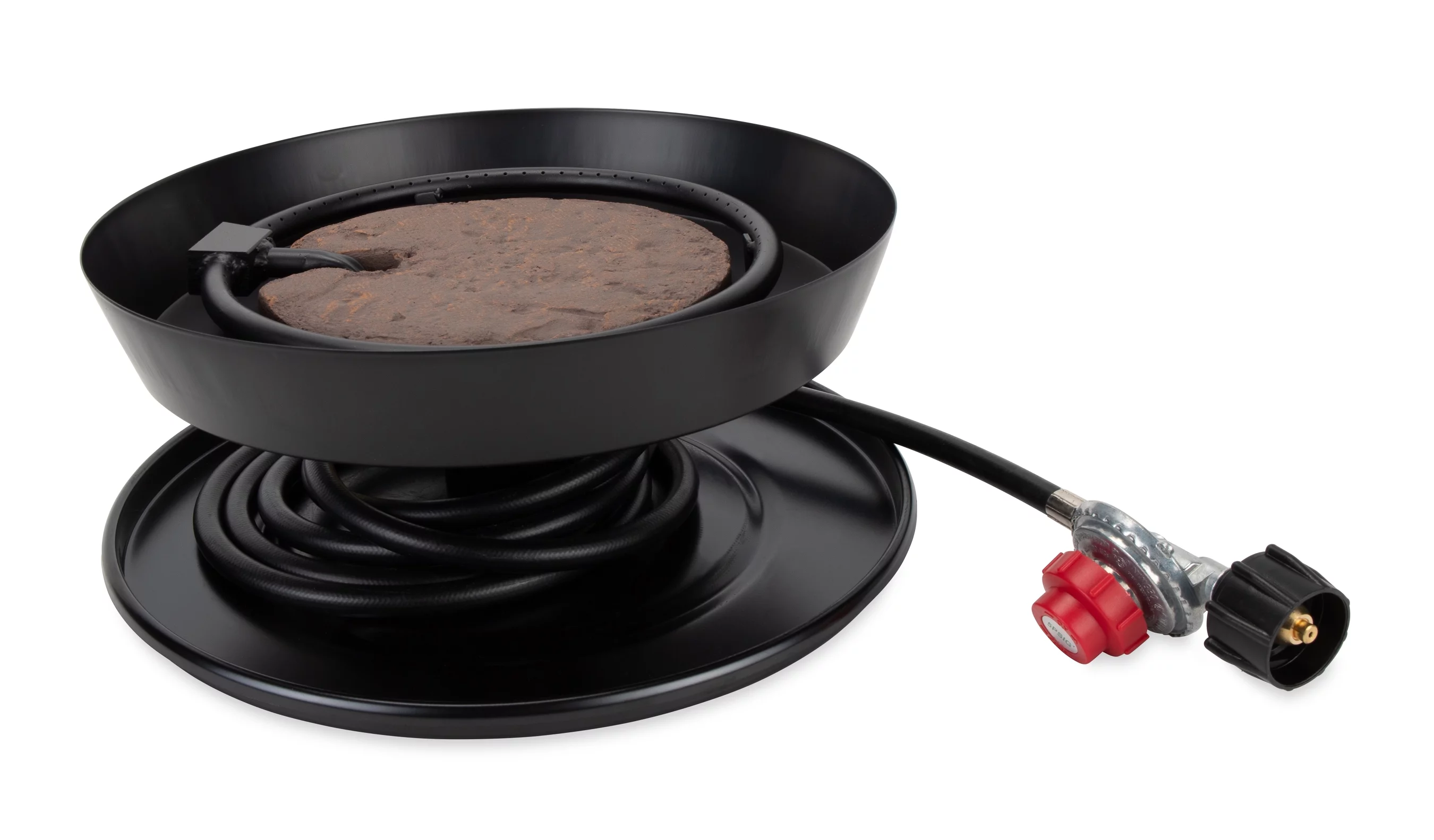 Camco 58035 Big Red Campfire, Approved for RV Campgrounds, Includes 10-Foot Propane Hose - Womvr