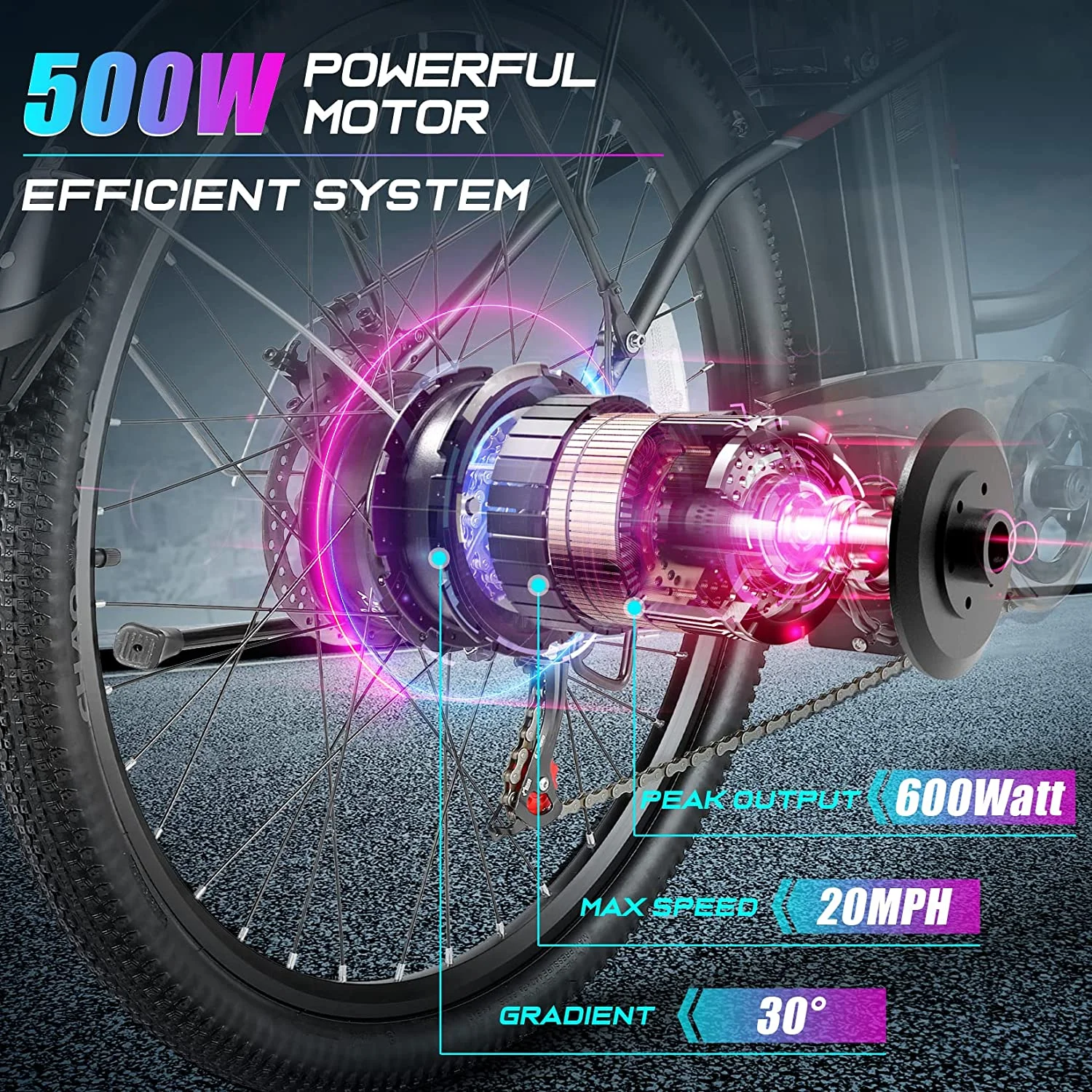 Vivi Electric Bike 26