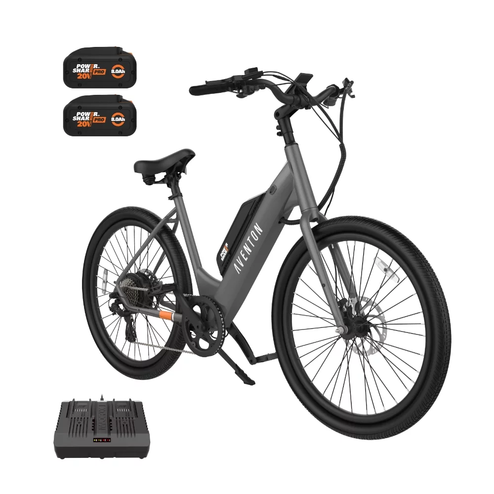 Aventon CEB860L 40V Electric Bike for Adults Powered By Power Share, Fast eBikes for Adults 20 MPH, Commuter Bike with Pedal Assist - Womvr