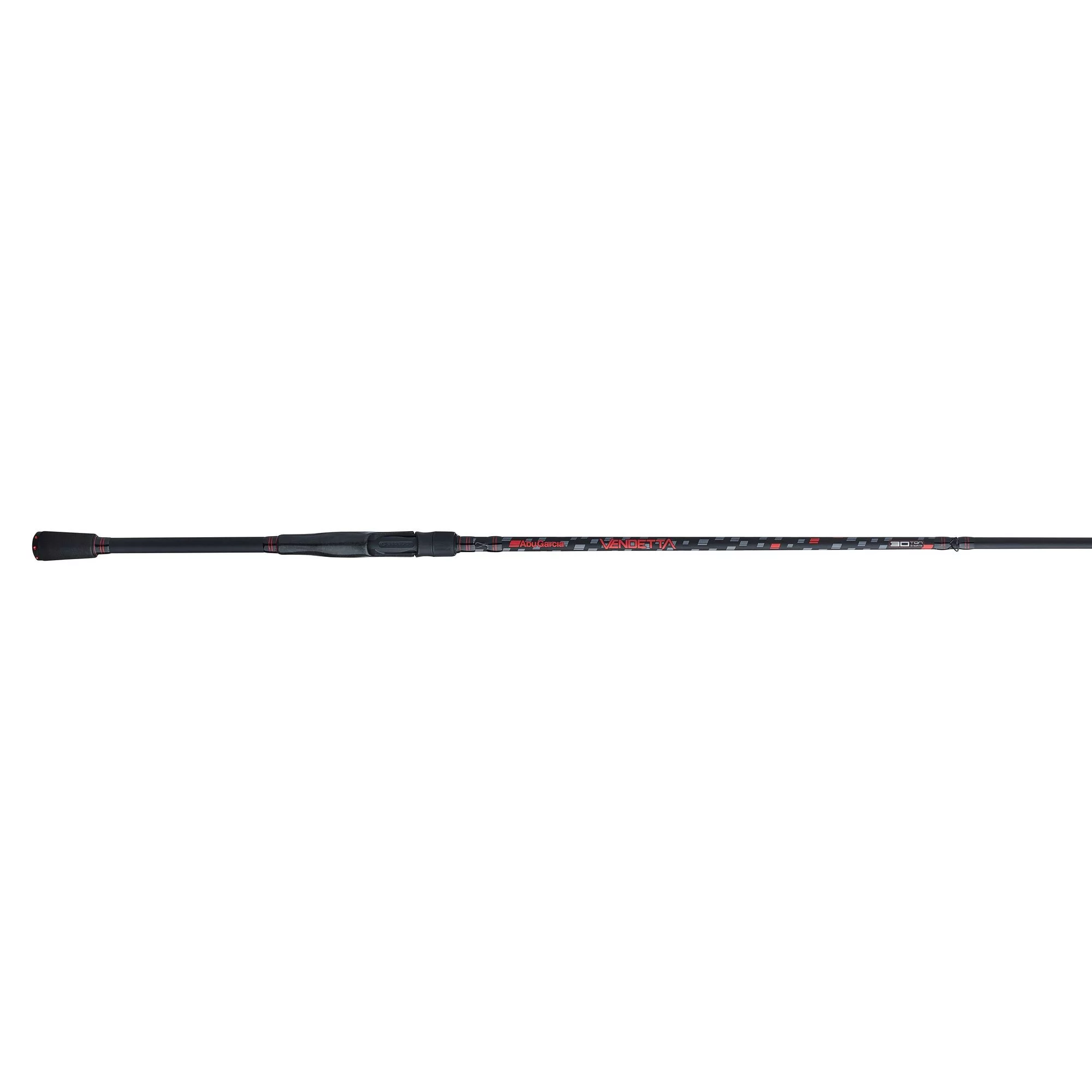 Abu Garcia 6'9” Vendetta Casting Fishing Rod, 2 Piece Rod - Womvr