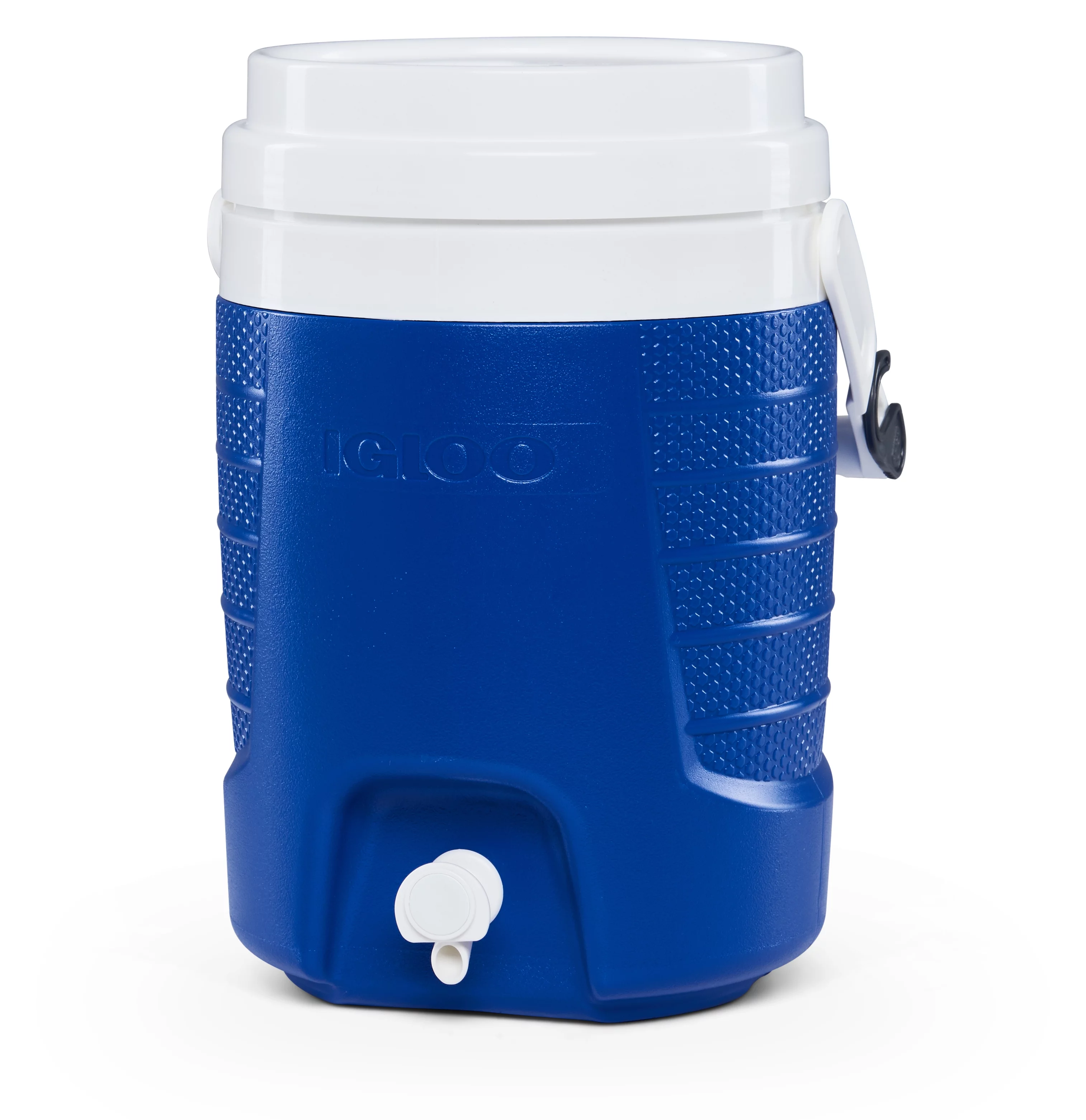 Igloo 2-Gallon Sport Plastic Beverage Jug with Hooks - Blue - Womvr