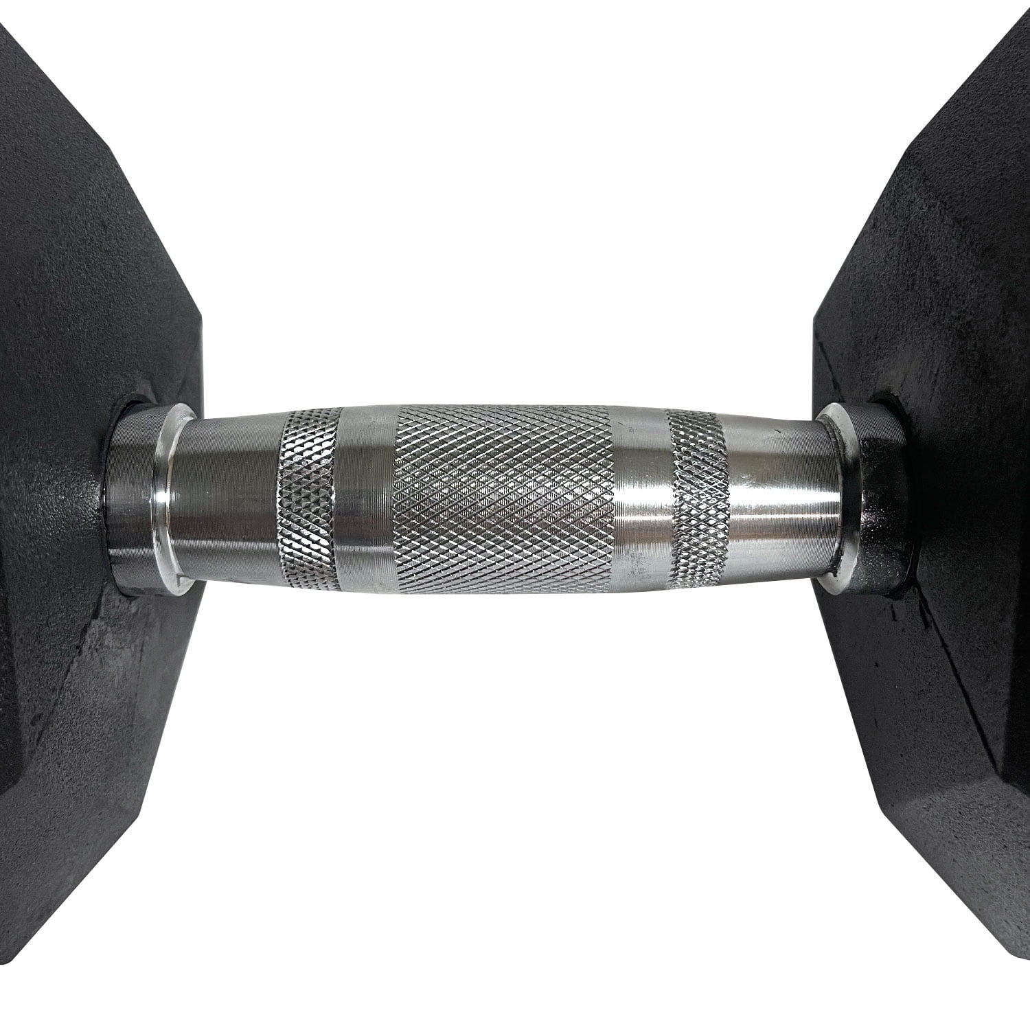 Fitness First Rubber Hex Dumbbell Pairs, 25 lbs. Pair - Womvr