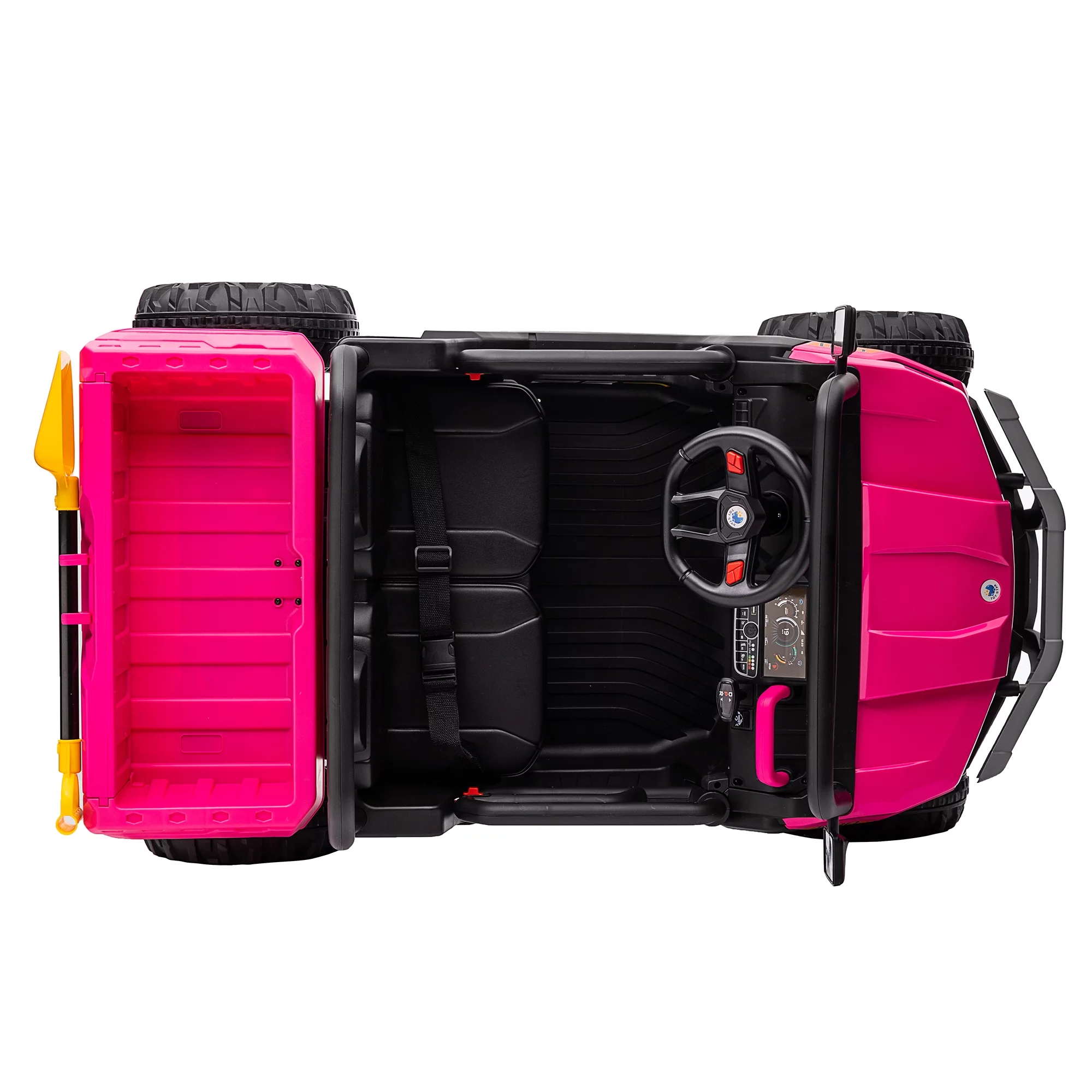 24V Kids Ride On Dump Truck 2 Seater with Remote,Green - Womvr