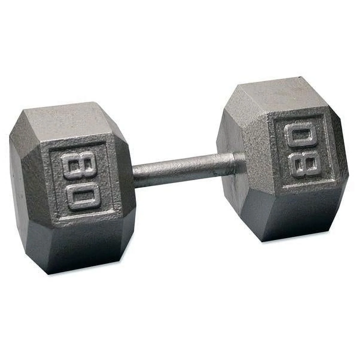 Body-Solid Cast Iron Hex Dumbbells, from 1 to 100 lb. 80 lb. - Womvr