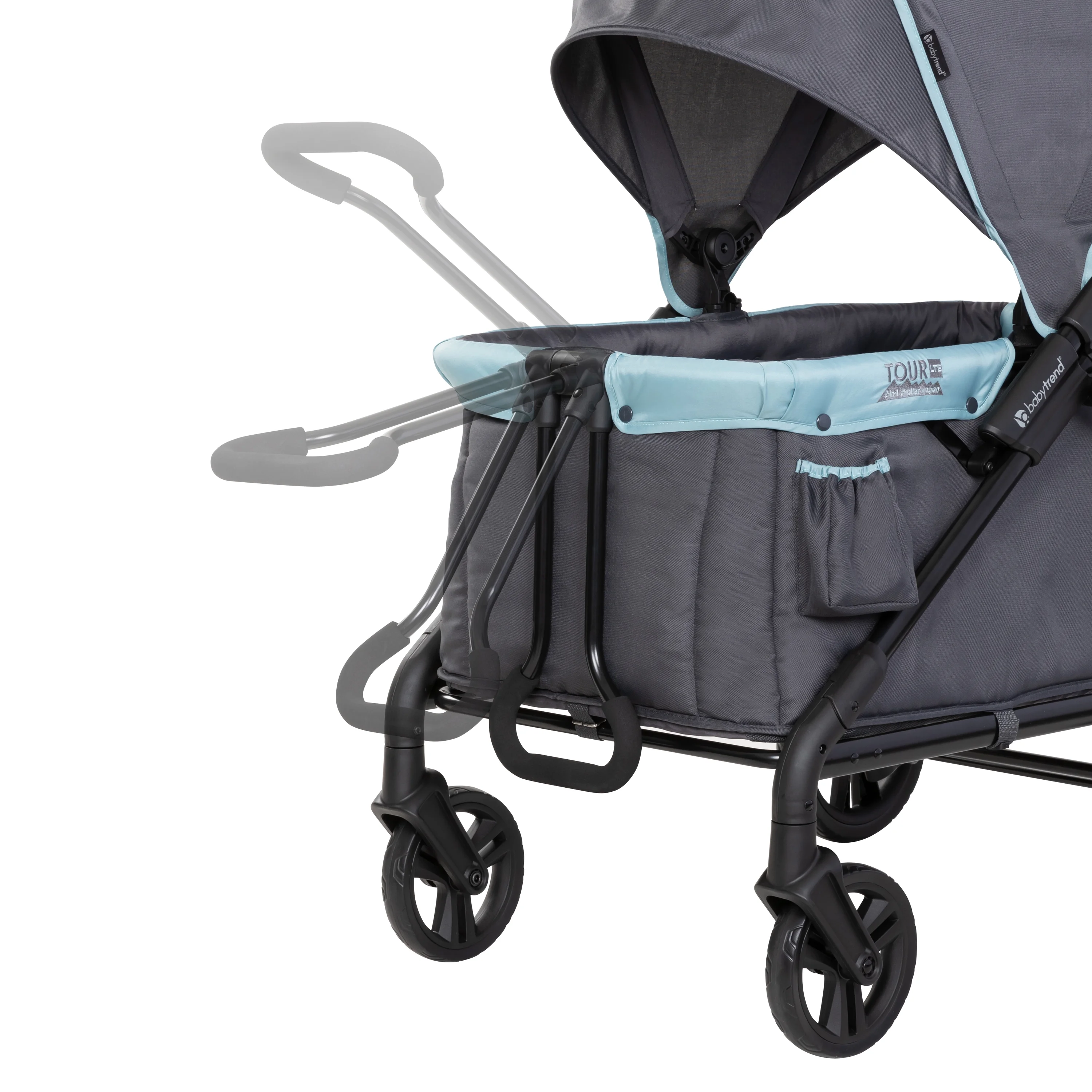 Baby Trend Tour LTE 2-in-1 Stroller Wagon - Desert Grey - Womvr