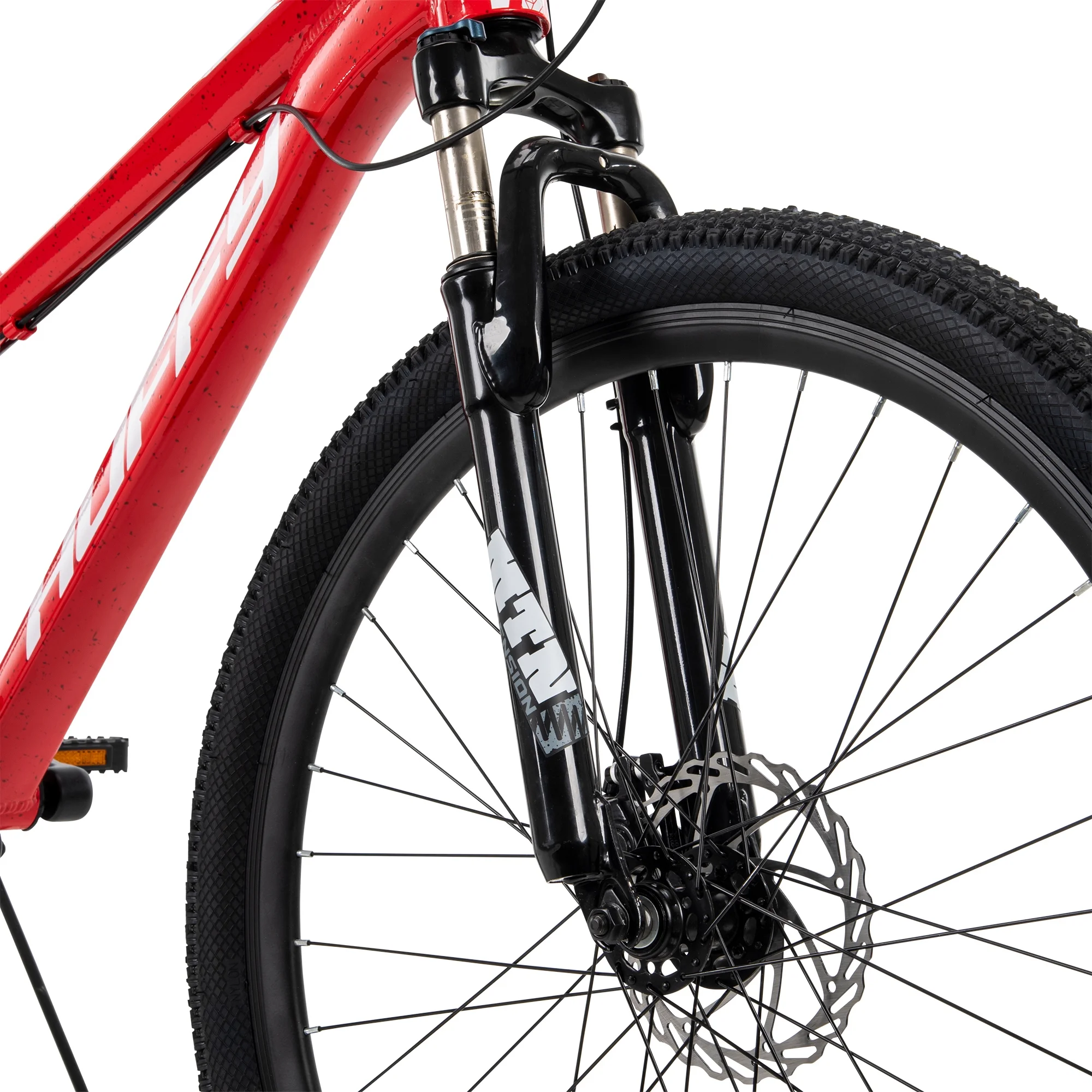 Huffy Torreya 27.5 In. 8-Speed Aluminum Mountain Bicycle for Men, Red - Womvr