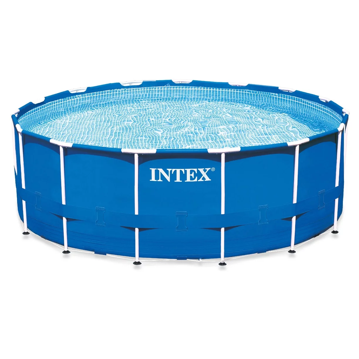 Intex Metal Frame Pool Set, 15-Feet by 48-Inch (Older Model) - Womvr