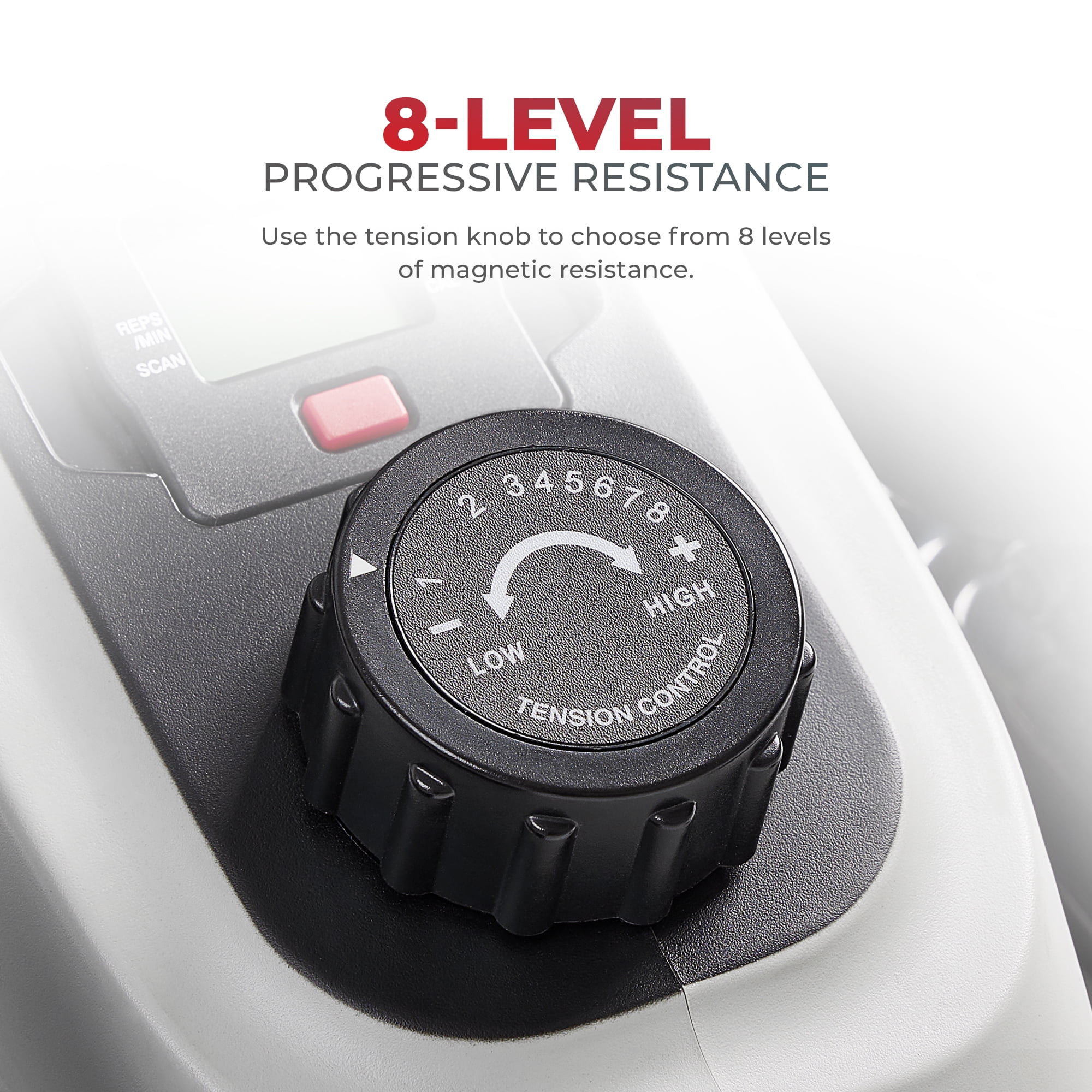 Sunny Health & Fitness Magnetic Under Desk Elliptical Peddler Exerciser - SF-E3872 - Womvr