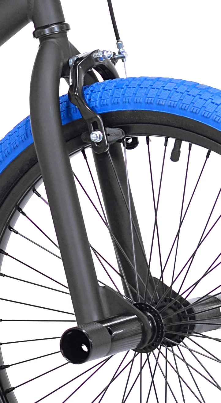 Kent Bicycle 20 In. Dread Boy's BMX Bike, Black and Red - Womvr