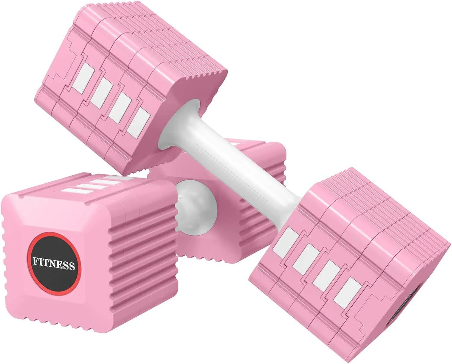 Adjustable Dumbbell Set, Hand Weights Set for Women/Men, 3.4lb, 5.7lb, 8.0lb, 10.3lb, 12.6lb Adjustable Weights Dumbbells Set for Home Gym Strength Training - Womvr