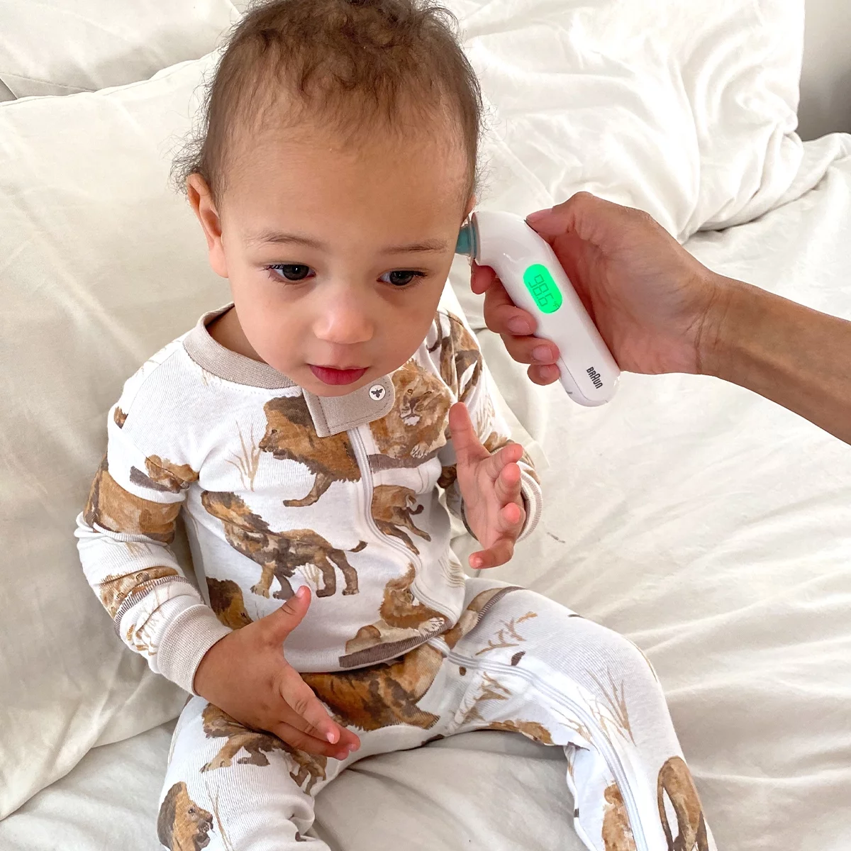 Braun Thermo Scan 3 Ear Thermometer, for Infant and Toddlers, White IRT3030US - Womvr