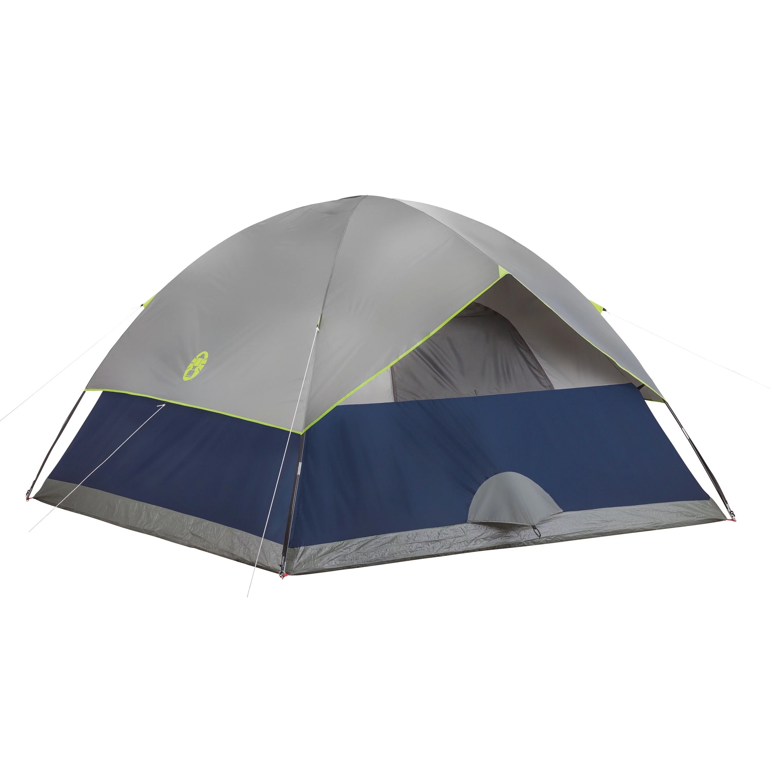 Coleman 6-Person Sundome Dome Camping Tent, Blue - Womvr