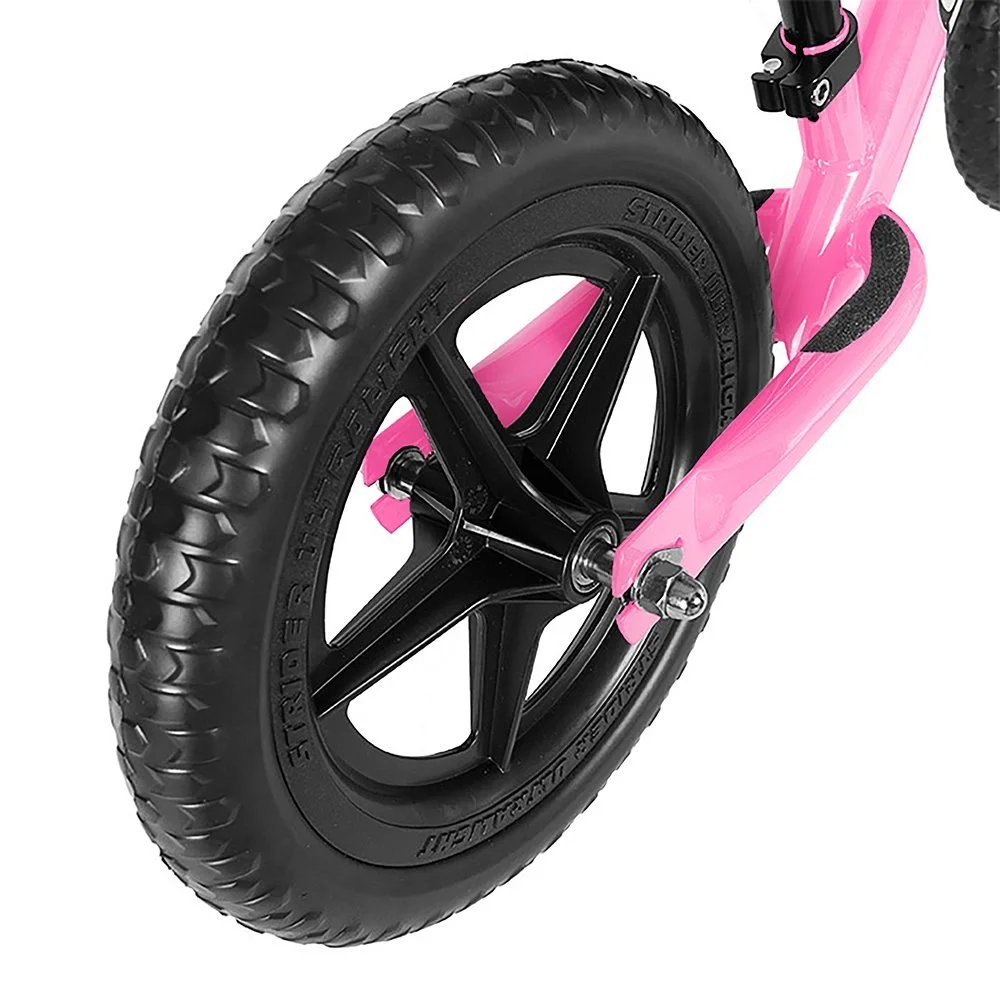 Strider 12 Classic Entry Balance Bike for Toddler Kids 18 - 36 Months Old, Red - Womvr