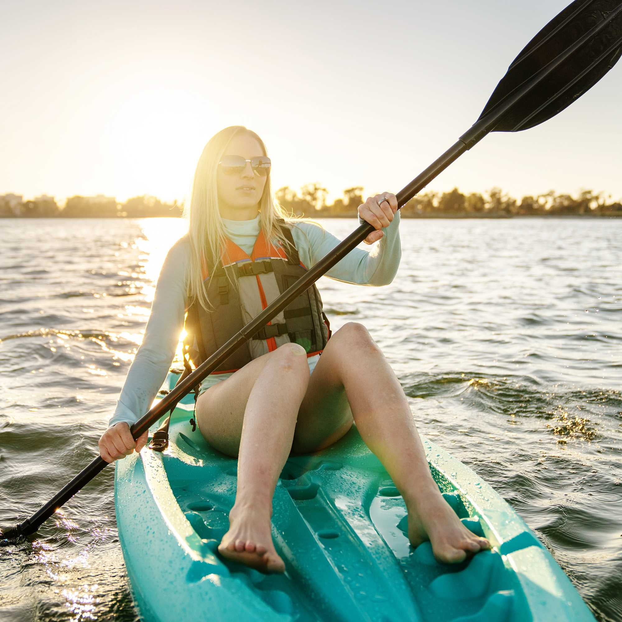 Lifetime Daylite 8 ft Sit-on-Top Kayak, Red (90775) - Womvr