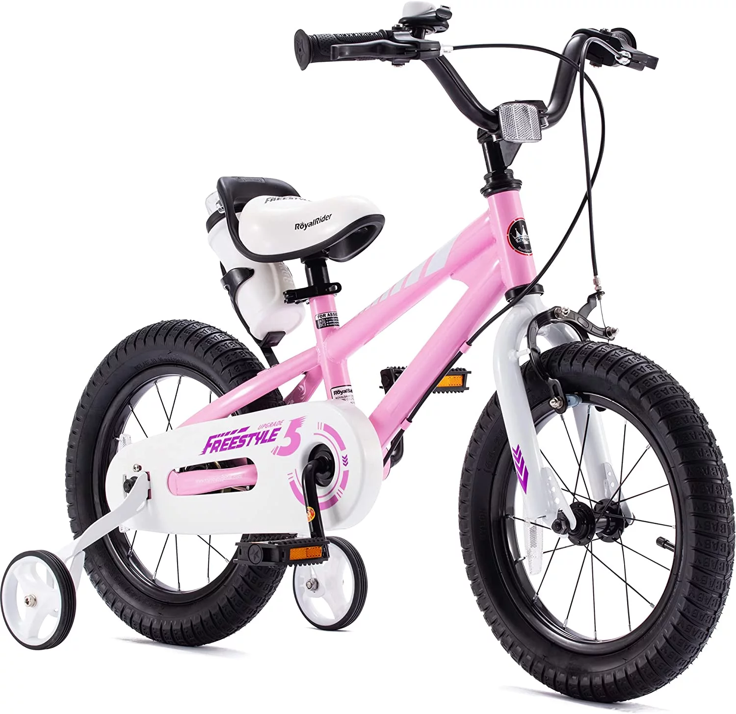 Royalbaby BMX Freestyle 16-inch Kid's Bike Blue with two hand brakes - Womvr