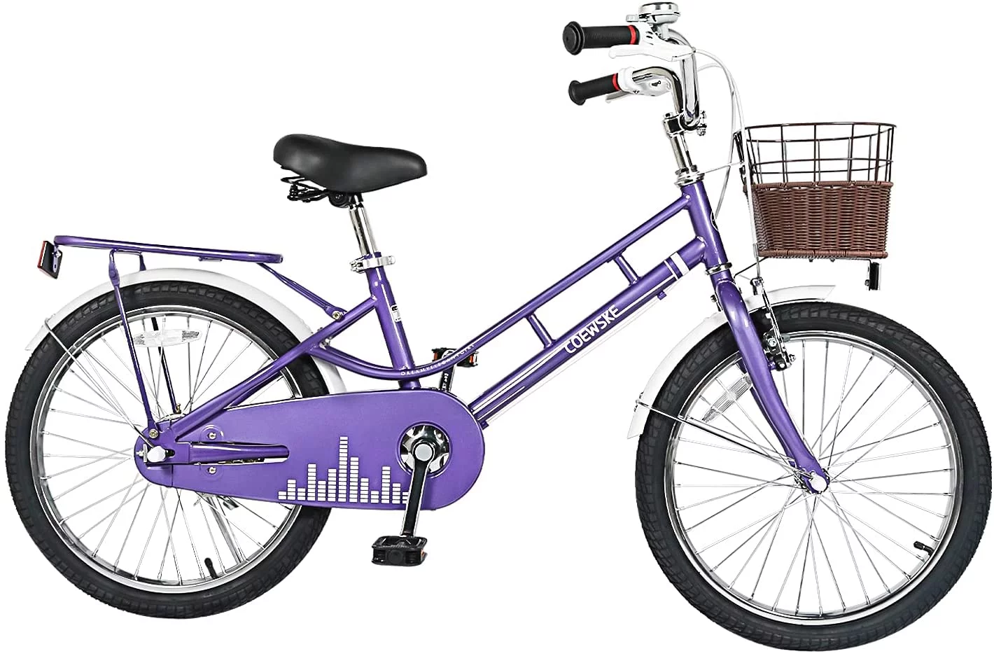 Coewske Kids Bike 20 inch Boys Girls Bicycle with Hand Brake and Kickstand, Pink - Womvr