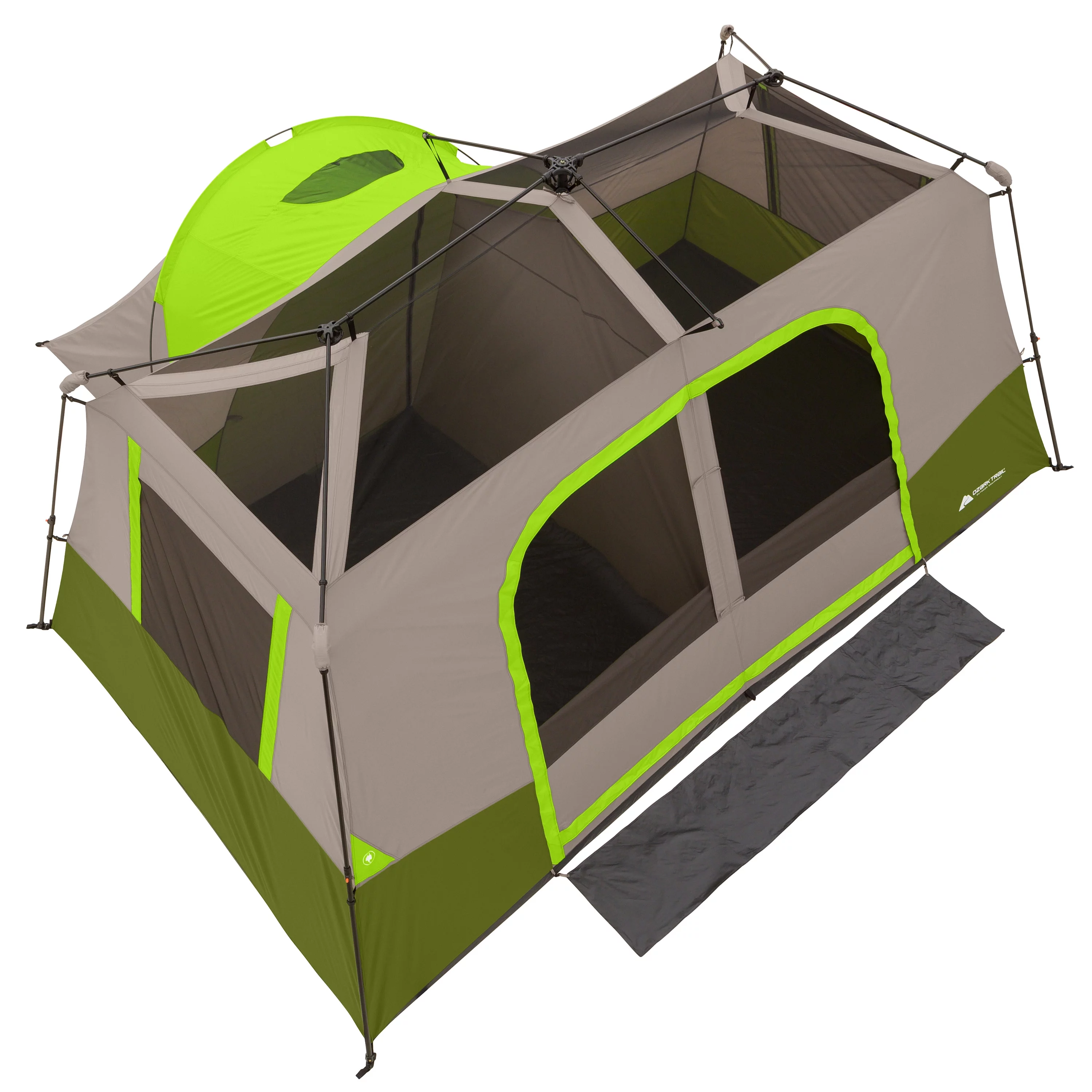Ozark Trail  14' x 14' 11-Person Instant Cabin Tent with Private Room, 38.37 lbs - Womvr