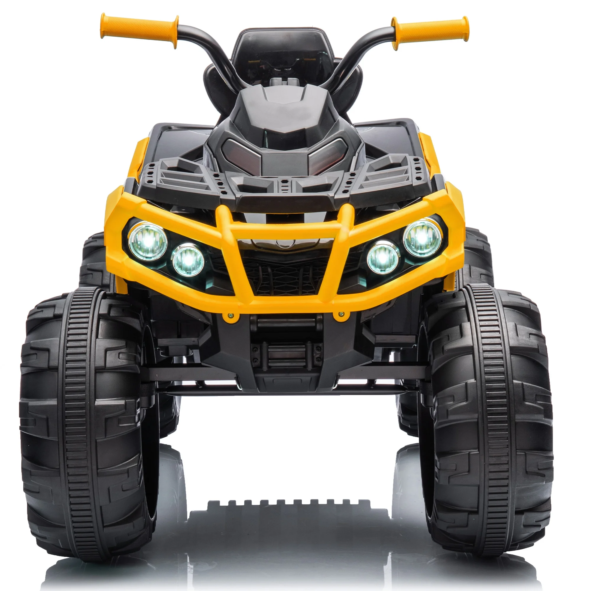 Hikiddo Kids ATV 4 Wheeler, 24V Kids Ride on Toy for Big Kid w/Bluetooth, 400W Motor - Green - Womvr