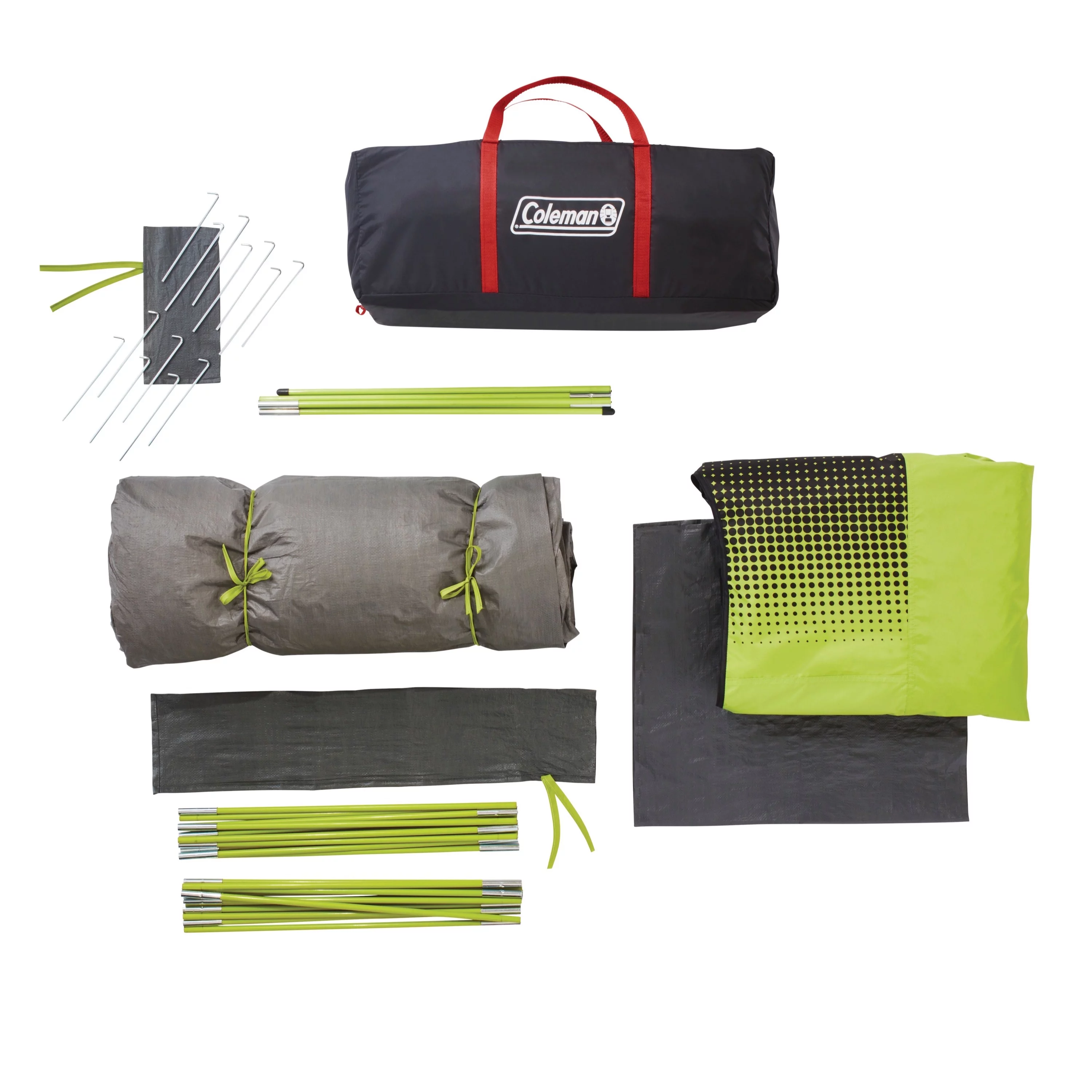 Coleman 6-Person Sundome Dark Room Dome Camping Tent - Womvr