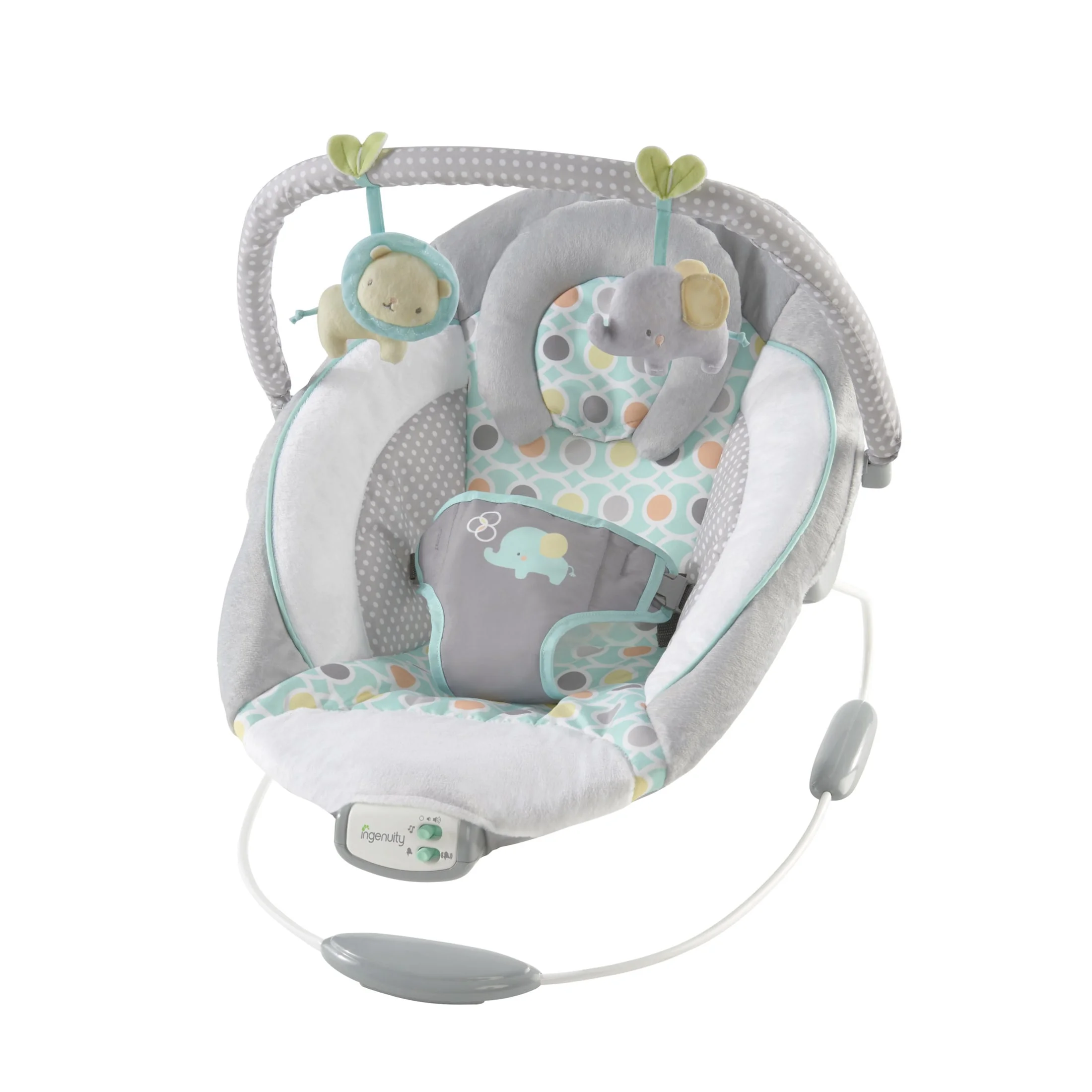 Ingenuity Soothing Baby Bouncer with Vibrating Infant Seat & Music - Morrison (Unisex) - Womvr