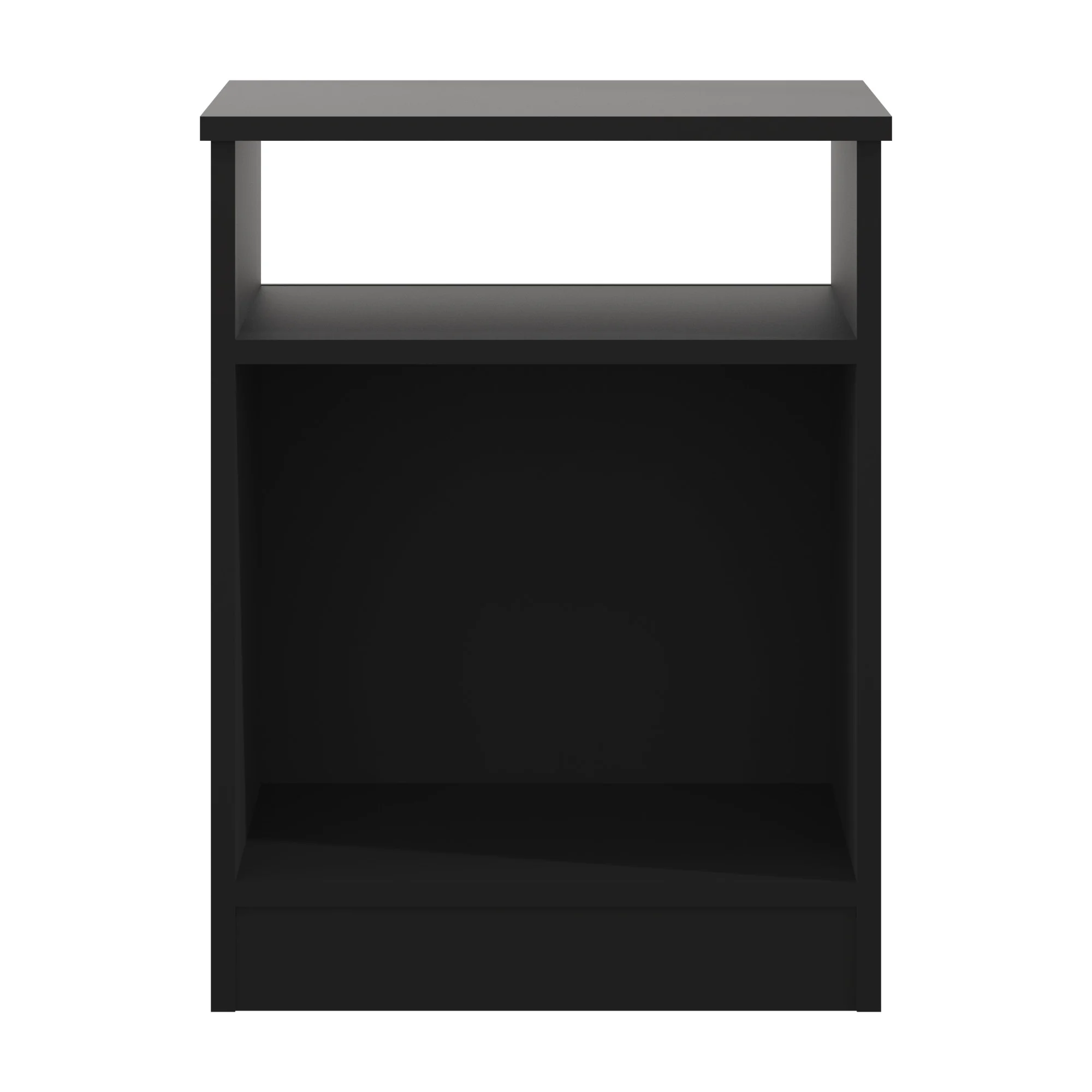 Mainstays Ardent Open Shelf Nightstand, White - Womvr