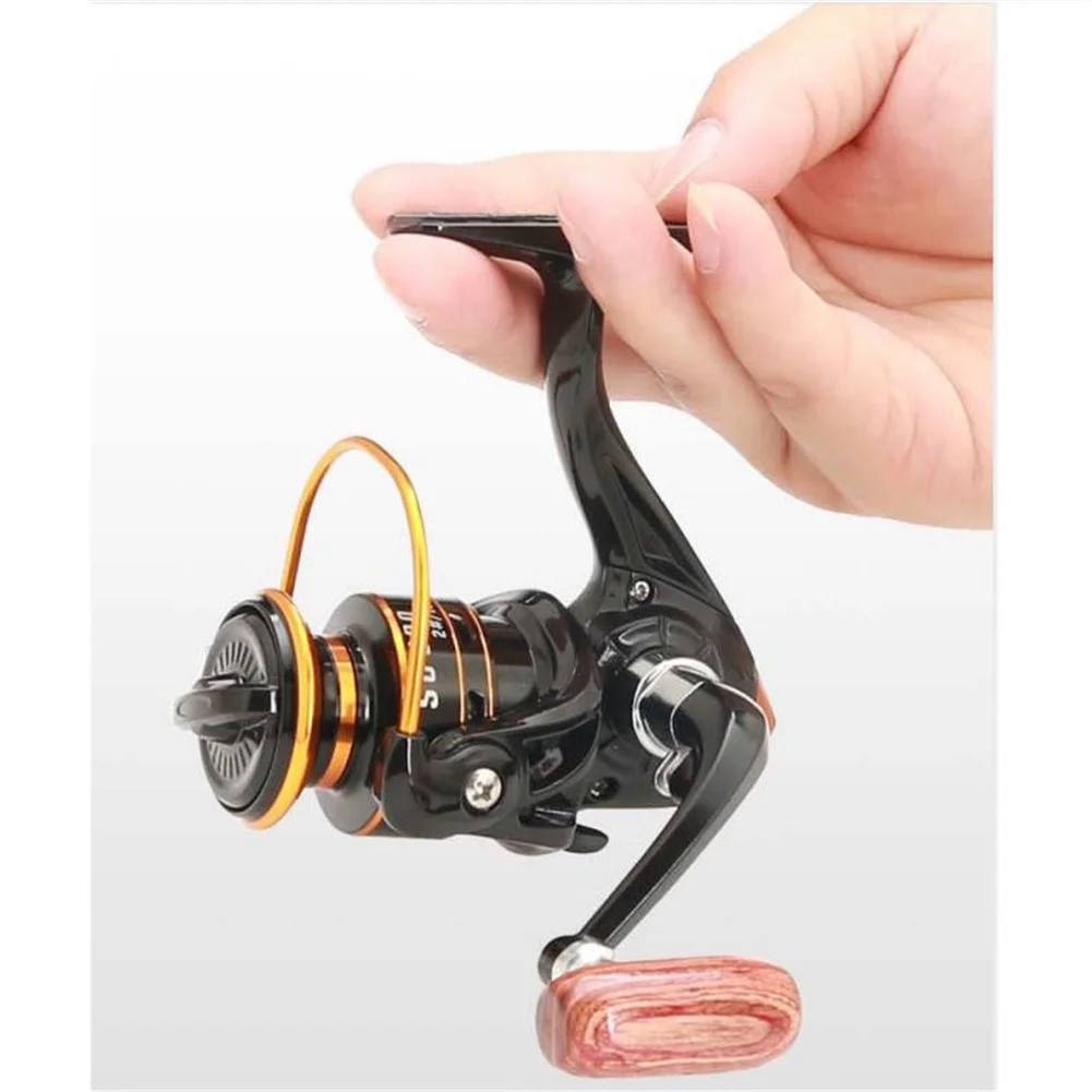 GloryStar 800 Type Fishing Reel Folding Rocker Micro Spinning Wheel Fishing Accessories - Womvr