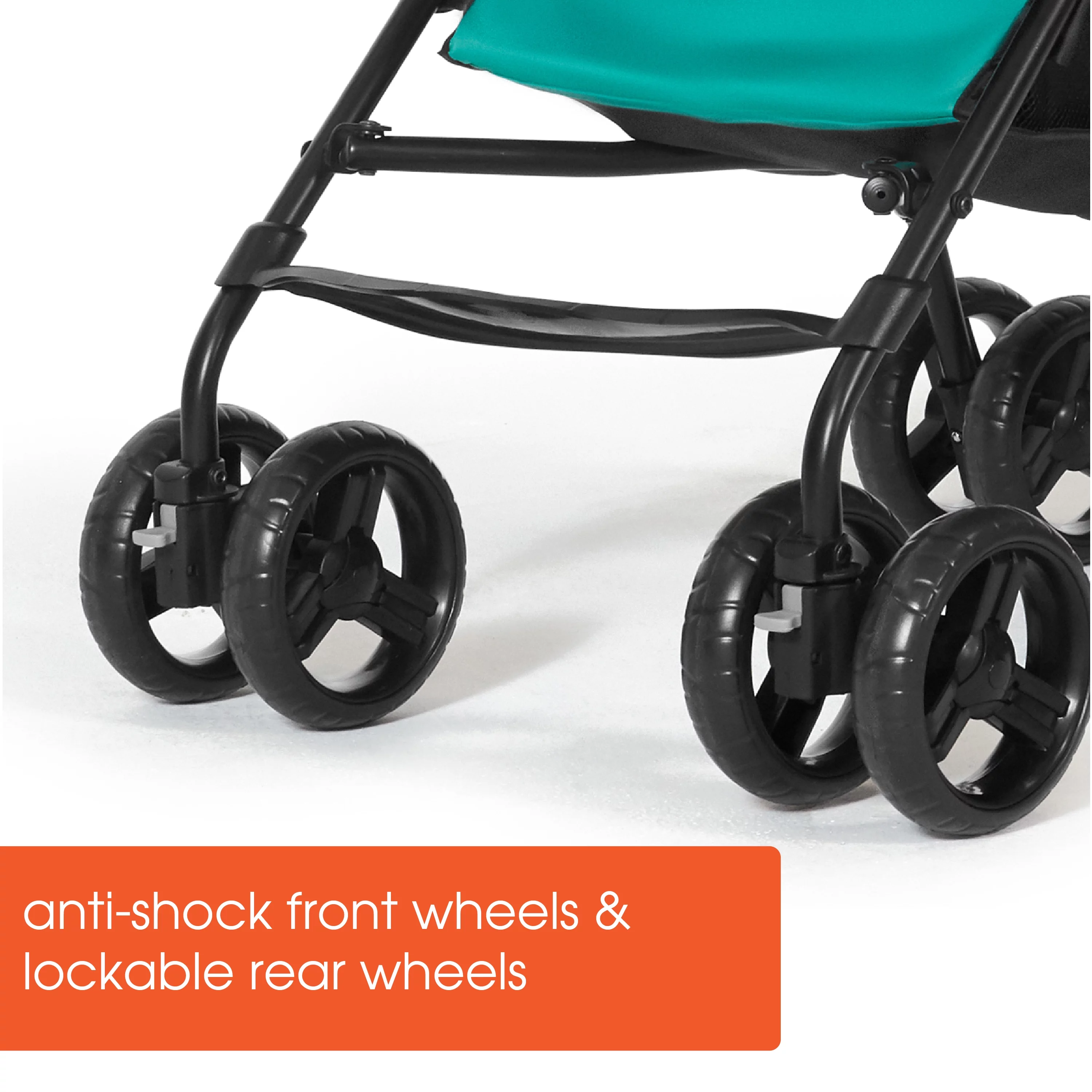 Summer Infant 3Dgo Lightweight Compact Fold Convenience Stroller, Black - Womvr