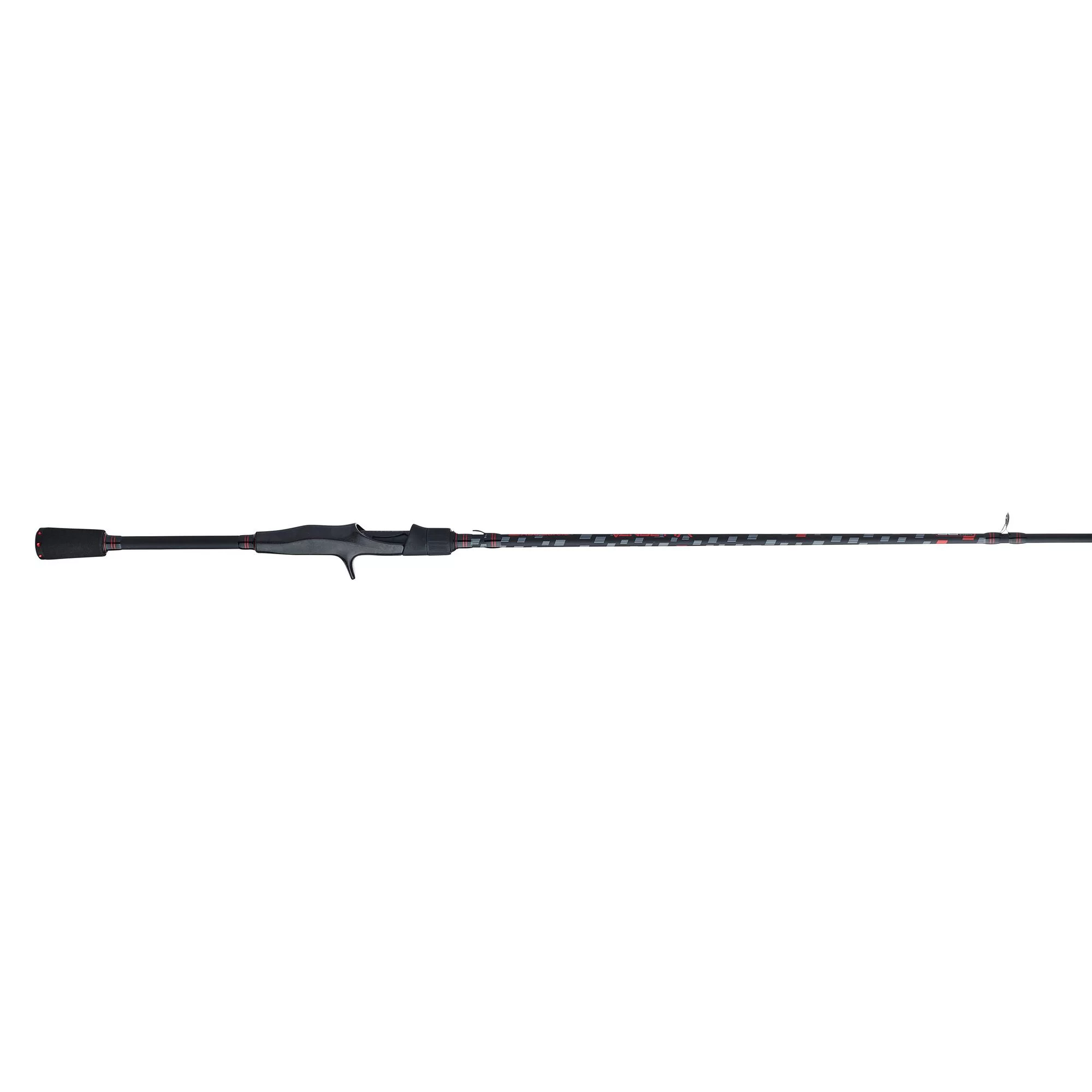 Abu Garcia 6'9” Vendetta Casting Fishing Rod, 2 Piece Rod - Womvr