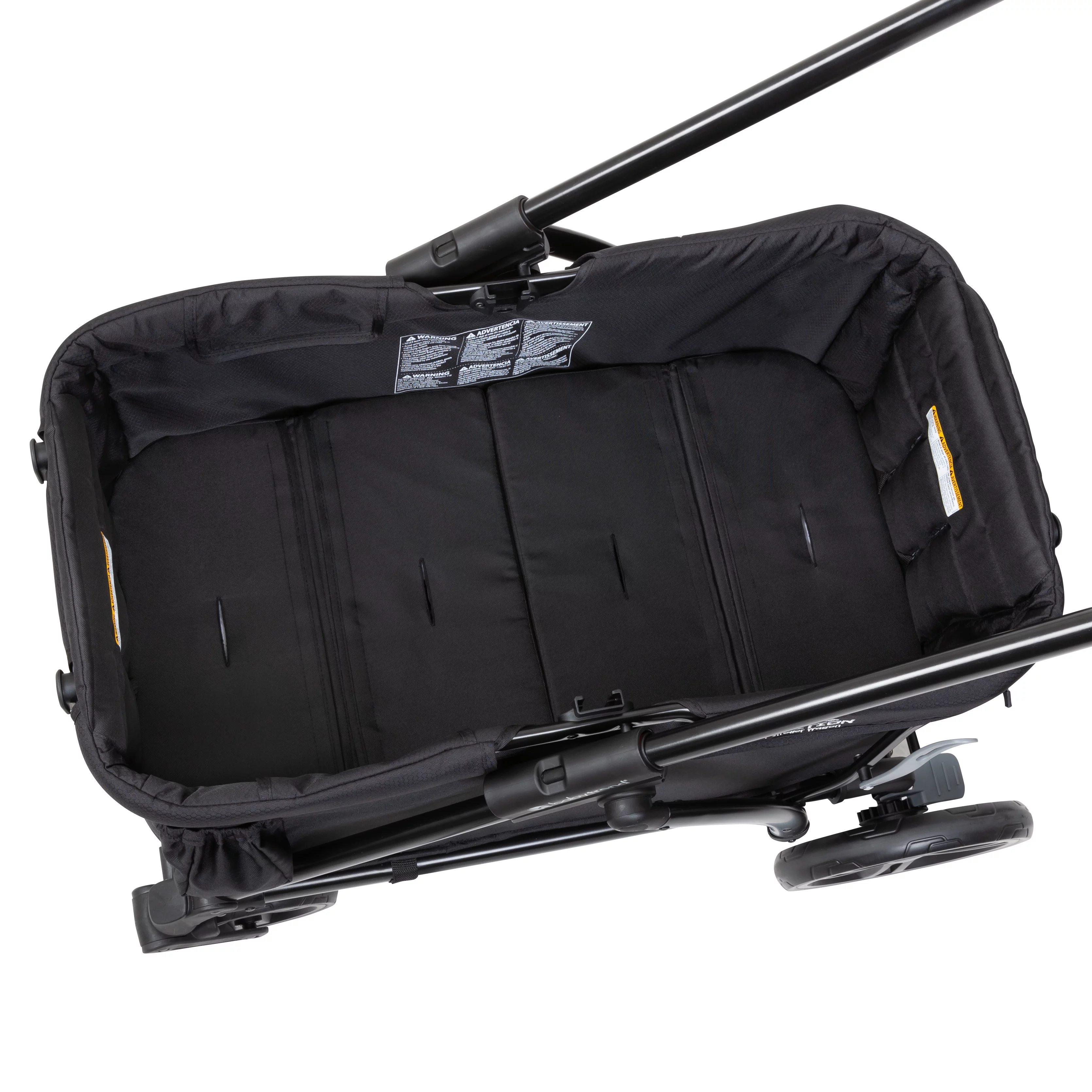 Baby Trend Expedition Plus 2-in-1 Stroller Wagon, Solid Print Black - Womvr