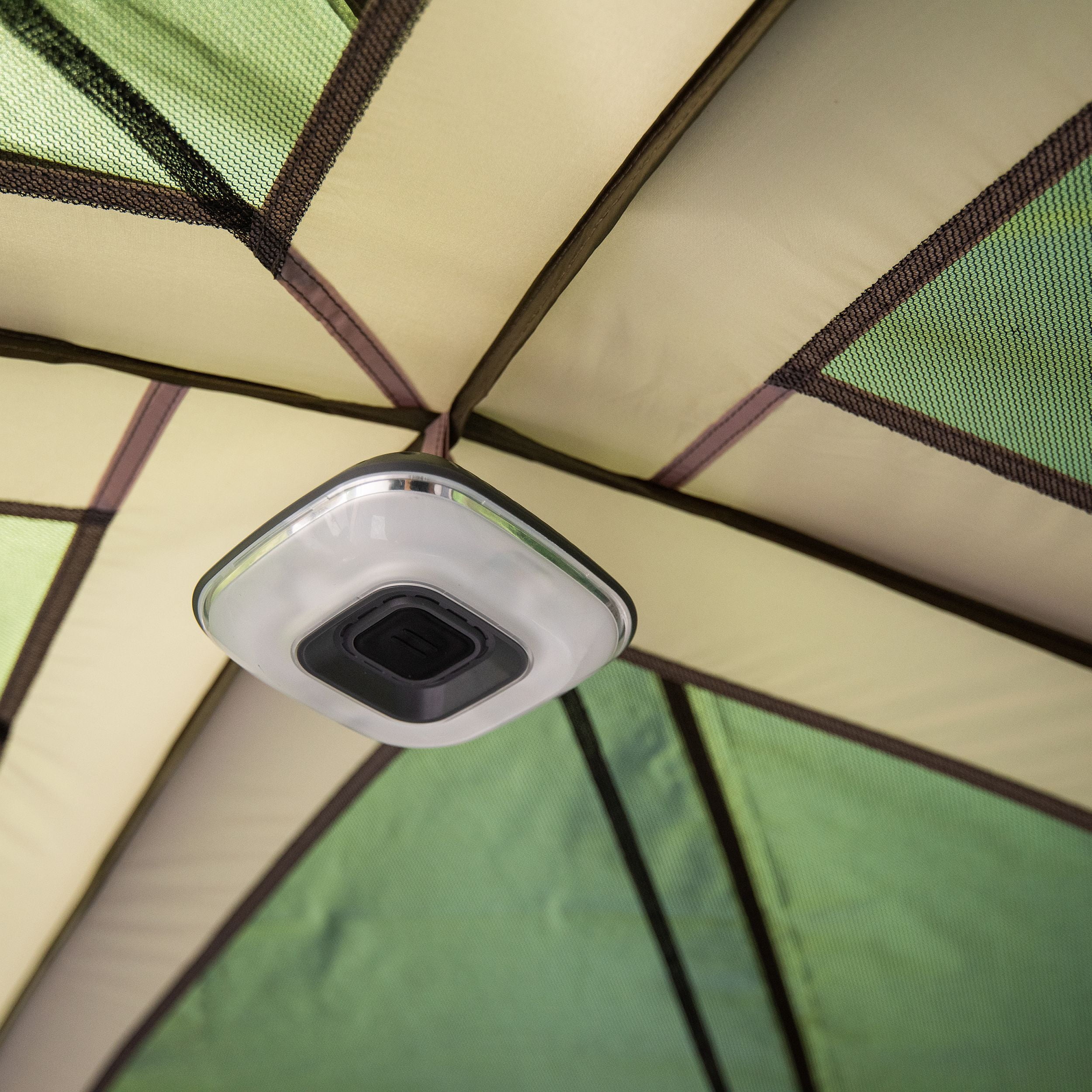 Ozark Trail 10-Person 3-Room Vacation Tent, with Shade Awning - Womvr