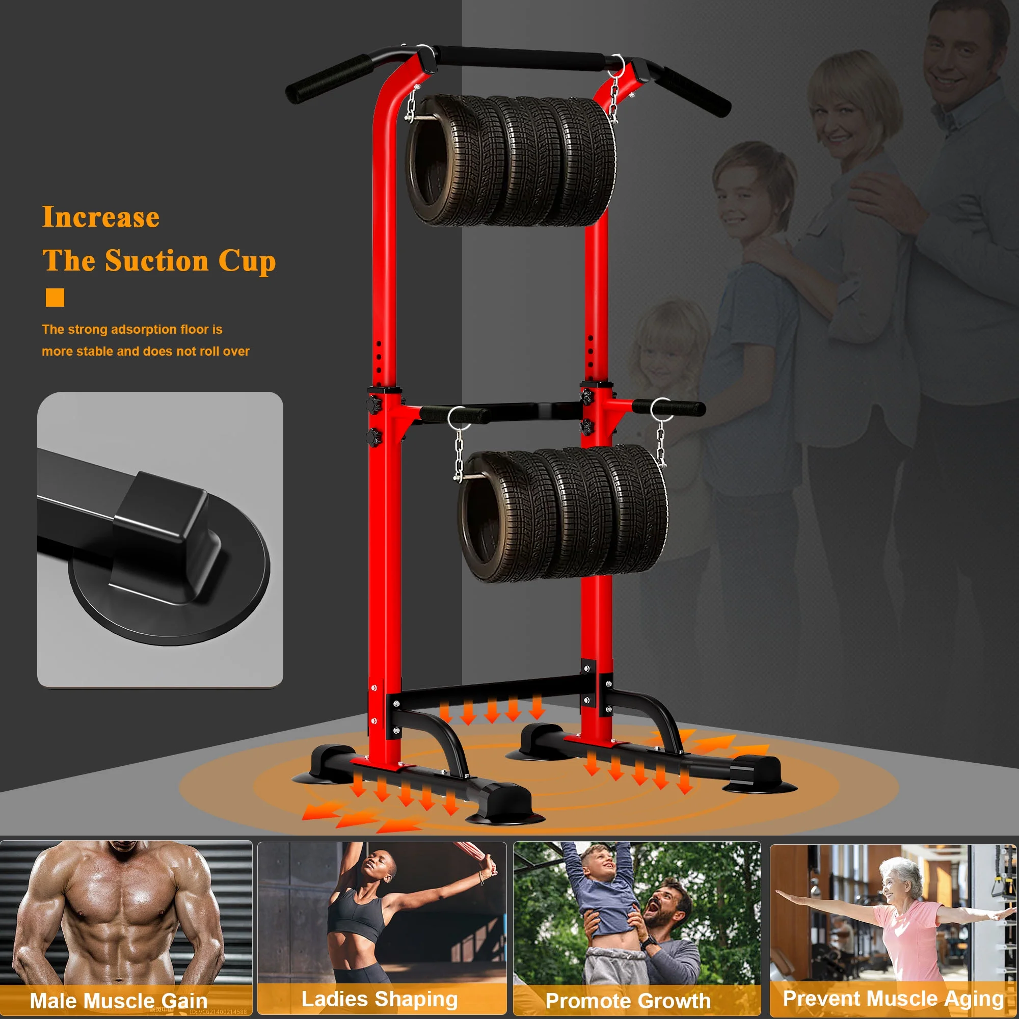 SogesPower Adjustable 90.6