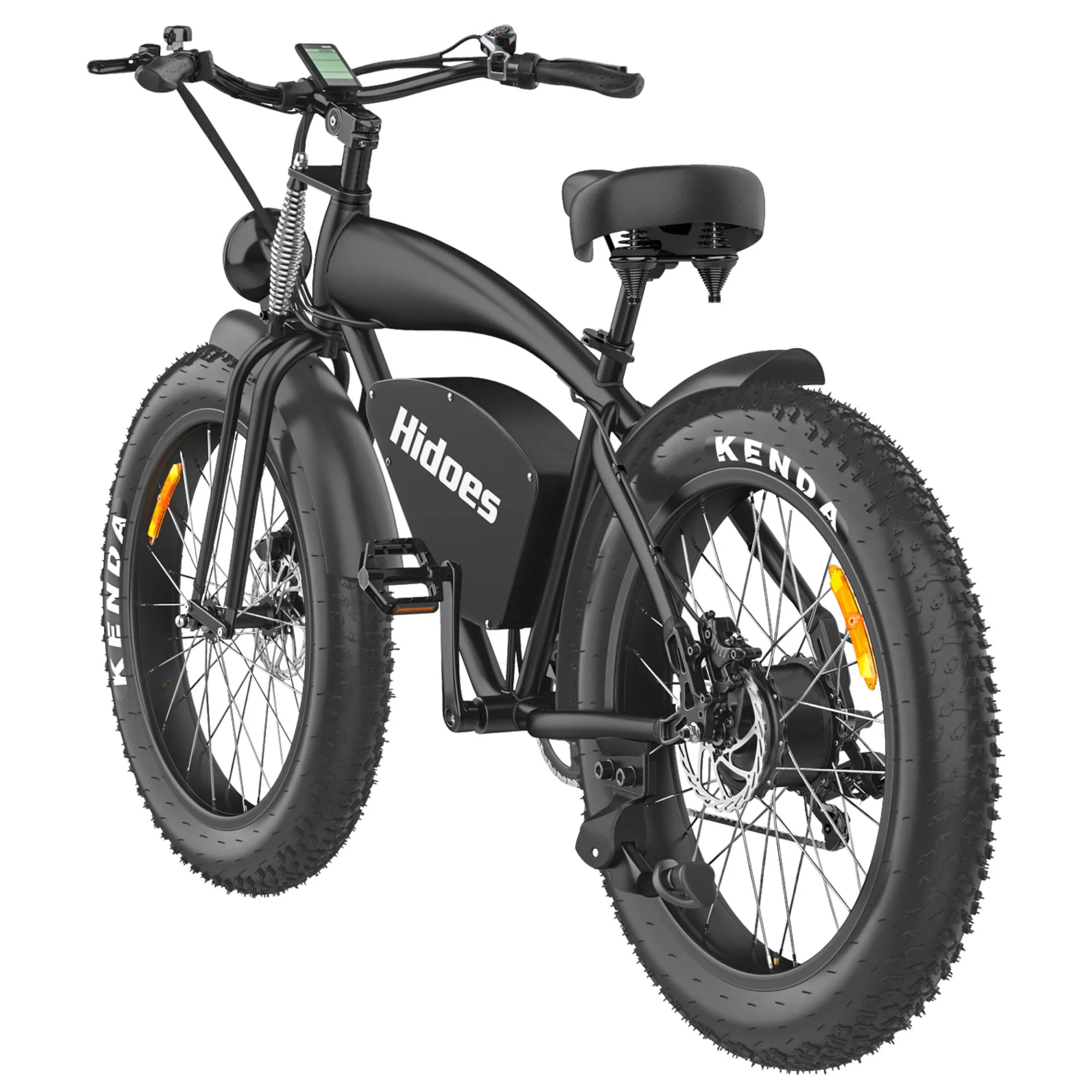 Hidoes B3 1200W Electric Bike for Men Adults with 26in. x 4in. Fat Tire, Electric Mountain Bicycle off Road E-Bike with 48V 18.2AH up to 37MPH & 37 Miles Range - Womvr