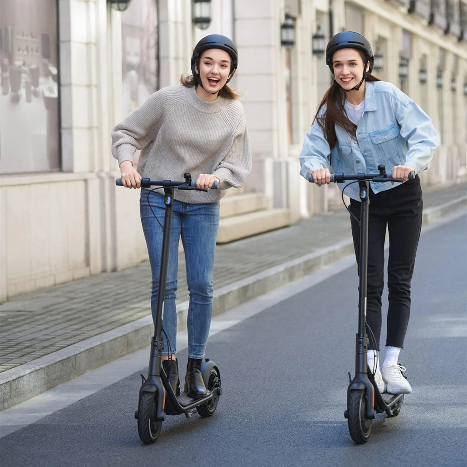 Segway Ninebot F25 Electric Kick Scooter, 300W Motor, 12.4 Miles Range & 15.5 mph, Adults - Womvr