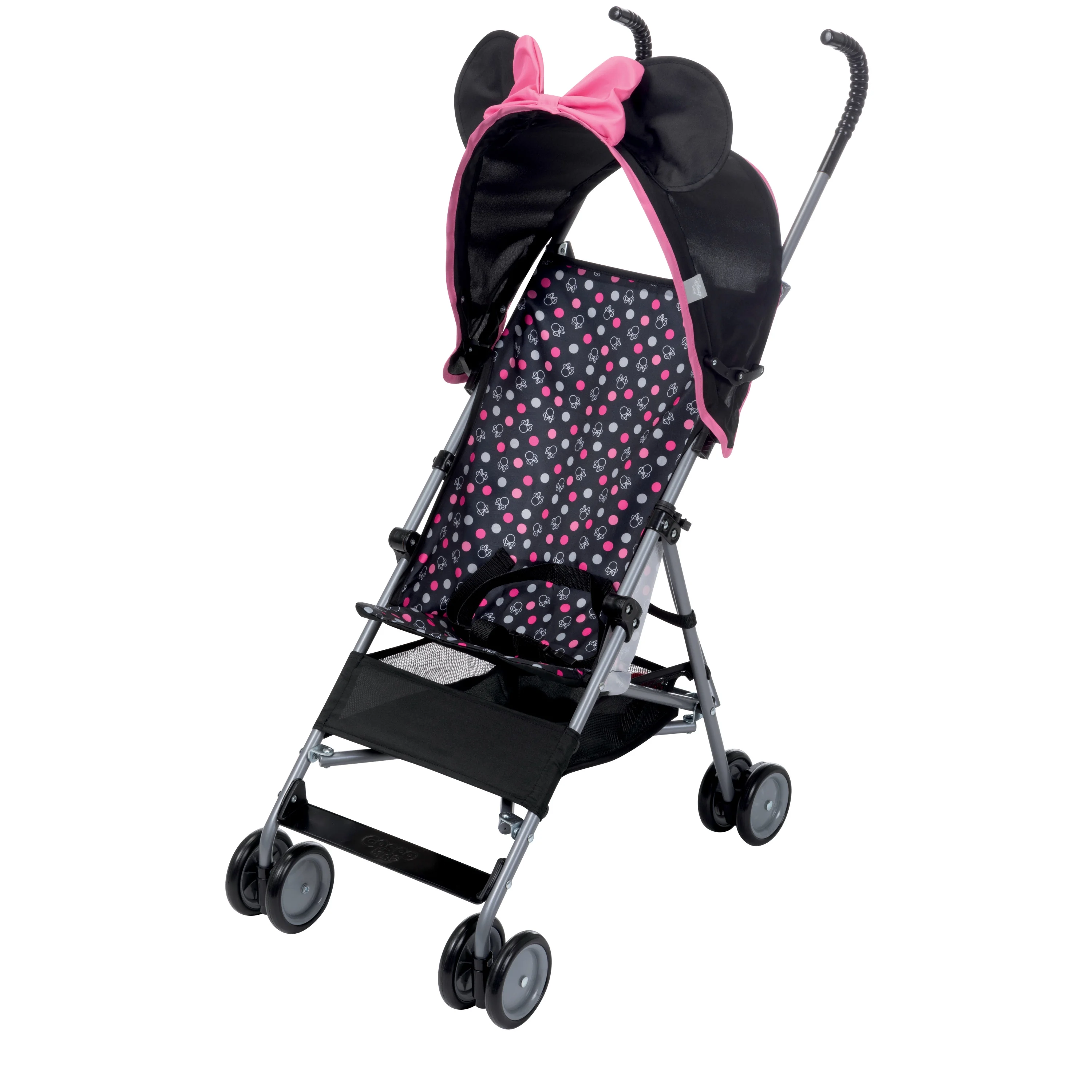 Disney Baby Comfort Height Character Umbrella Stroller with Basket, Modern Minnie - Womvr
