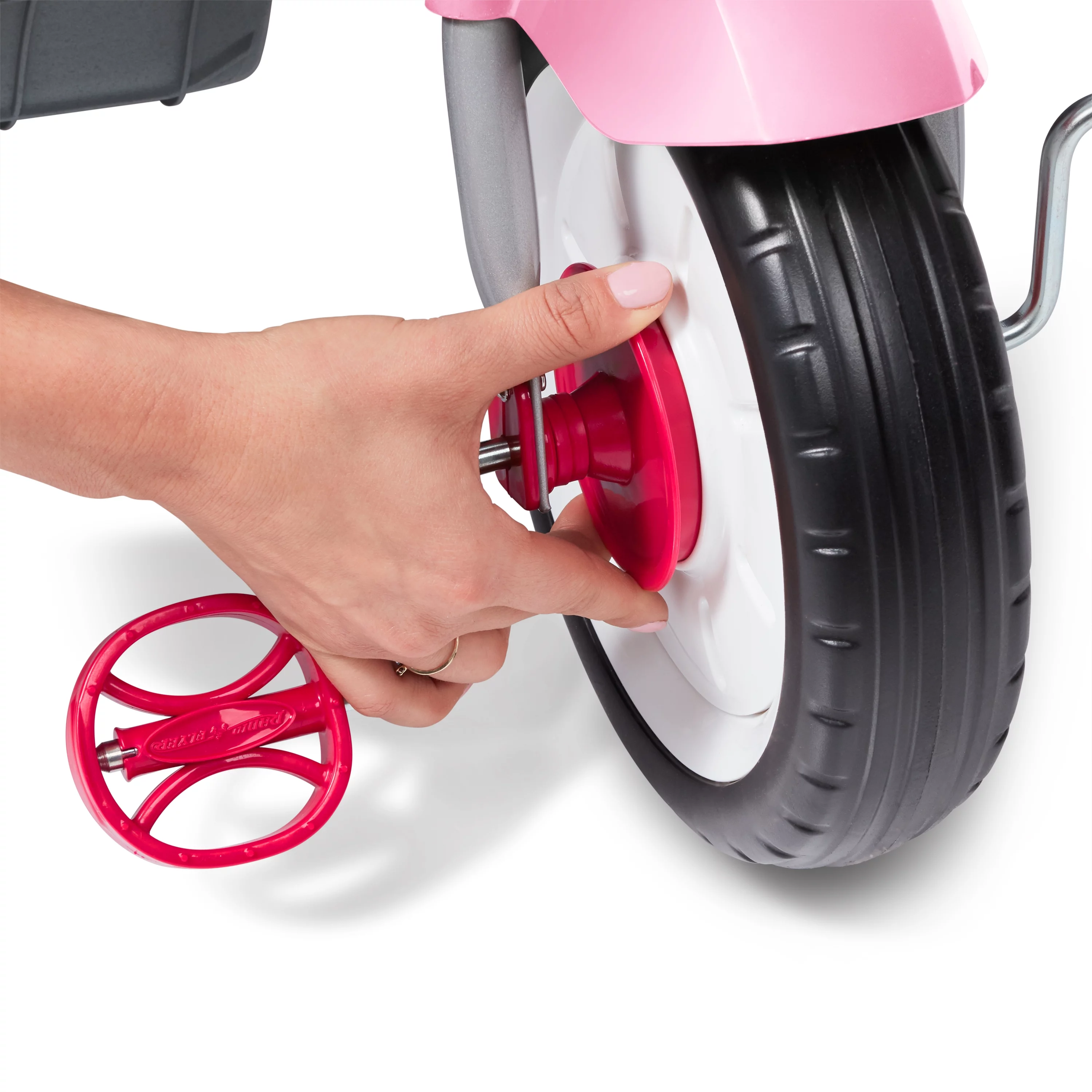 Radio Flyer, 4-in-1 Stroll 'N Trike with Activity Tray, Red & Gray, Convertible Tricycle,  Unisex - Womvr