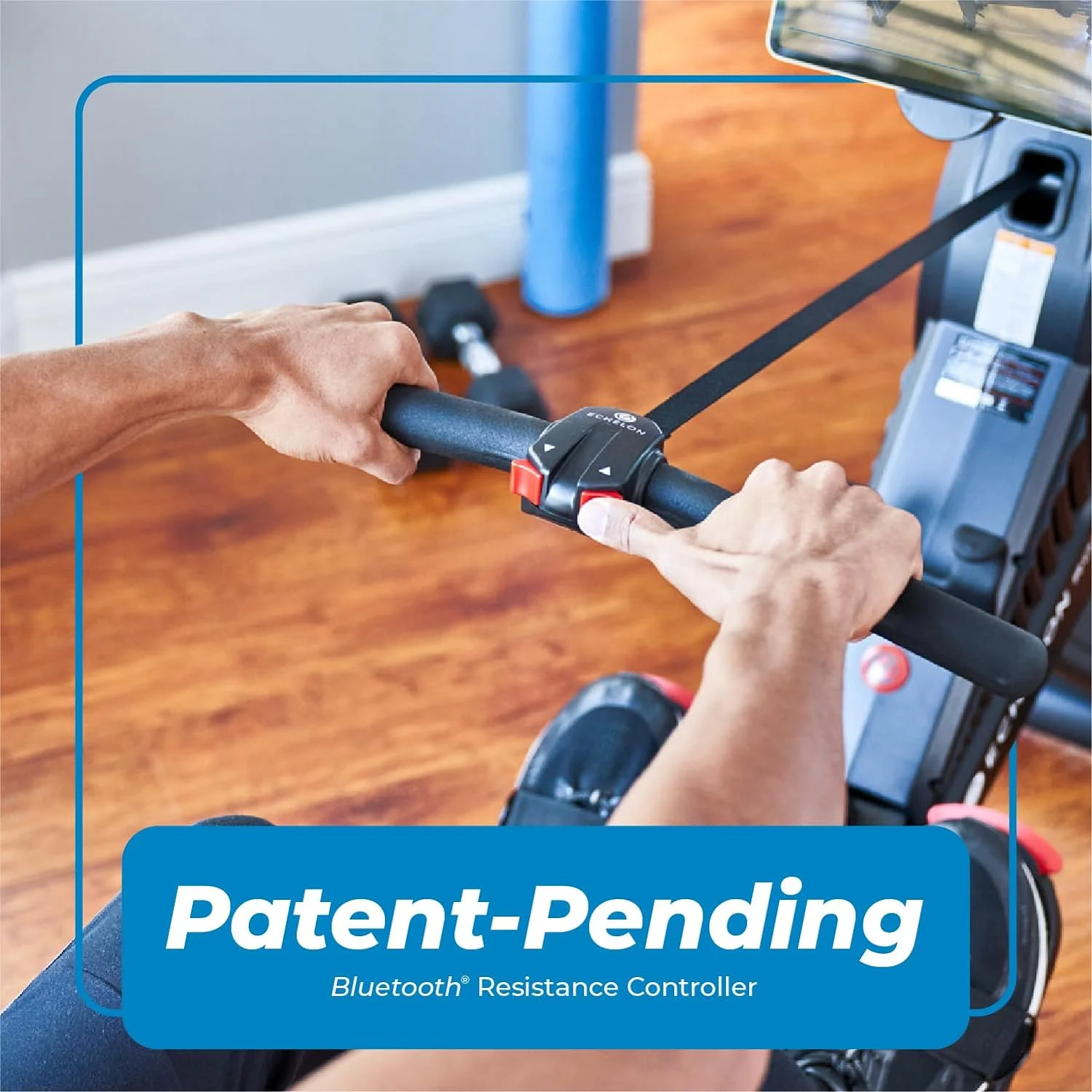 Echelon Home Gym Smart Rowing Machine with Magnetic Resistance + 30-day Free App Trial - Womvr