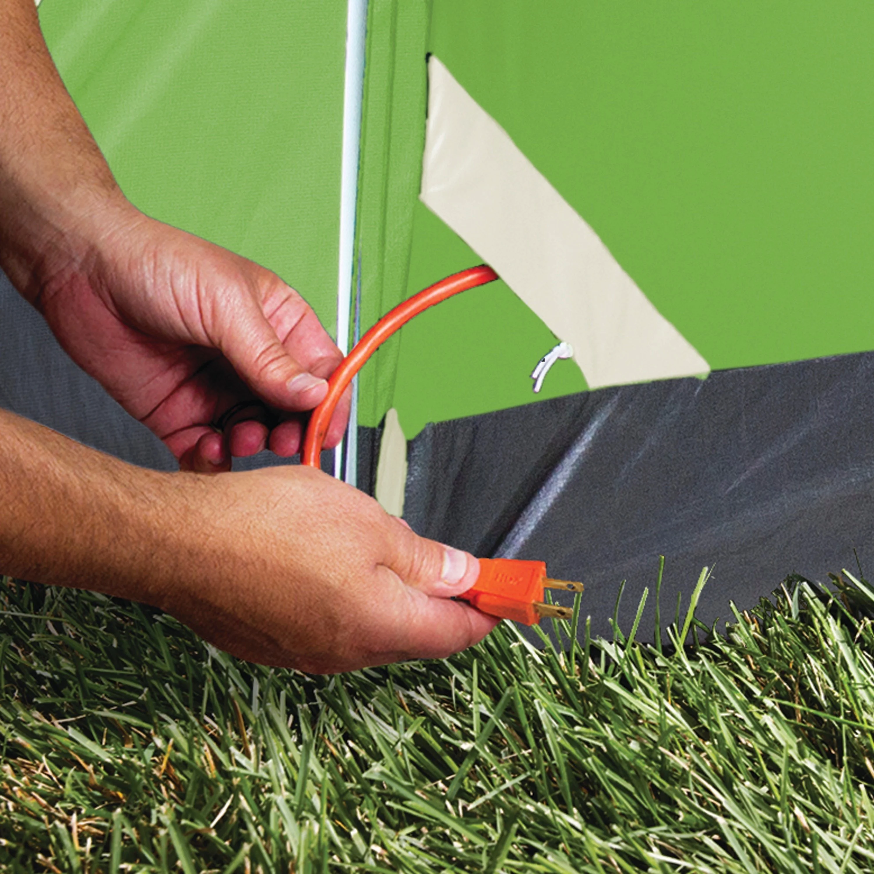 Coleman Sundome 2-Person Weatherproof Dome Tent with E-Port, 1 Room, Green - Womvr