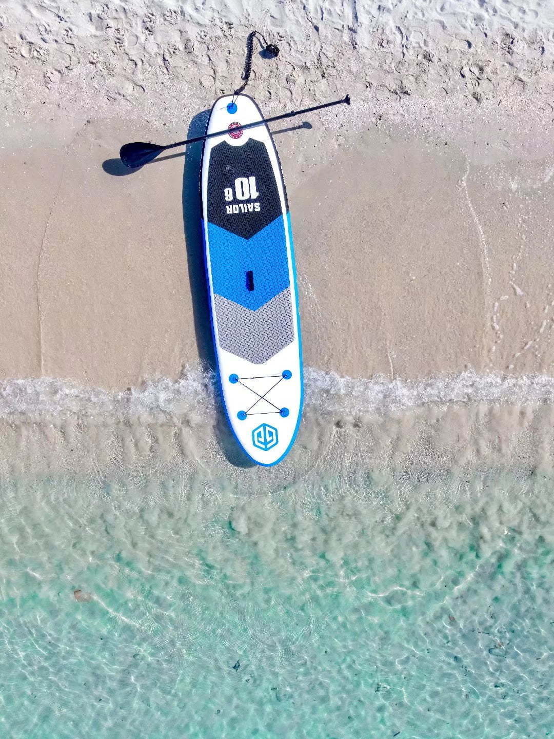 Goosehill Sailor Inflatable Stand Up High-quality Teal Paddle Board, lightweight, SUP Package, 10'6