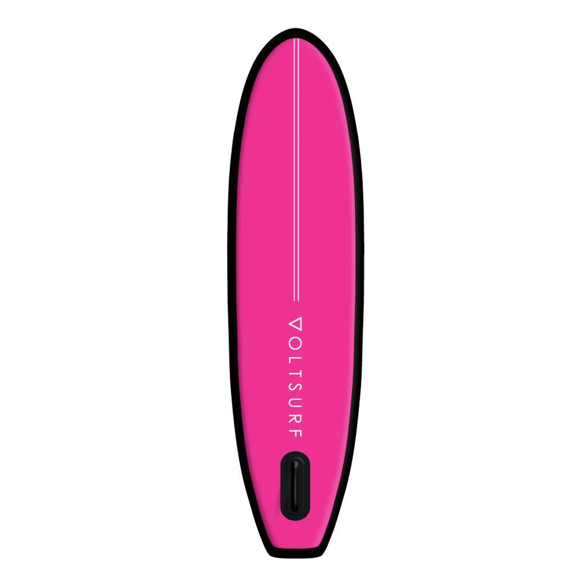 VoltSurf 10' Class Act Inflatable Stand Up Paddle Board Kit, Pink Rail - Womvr