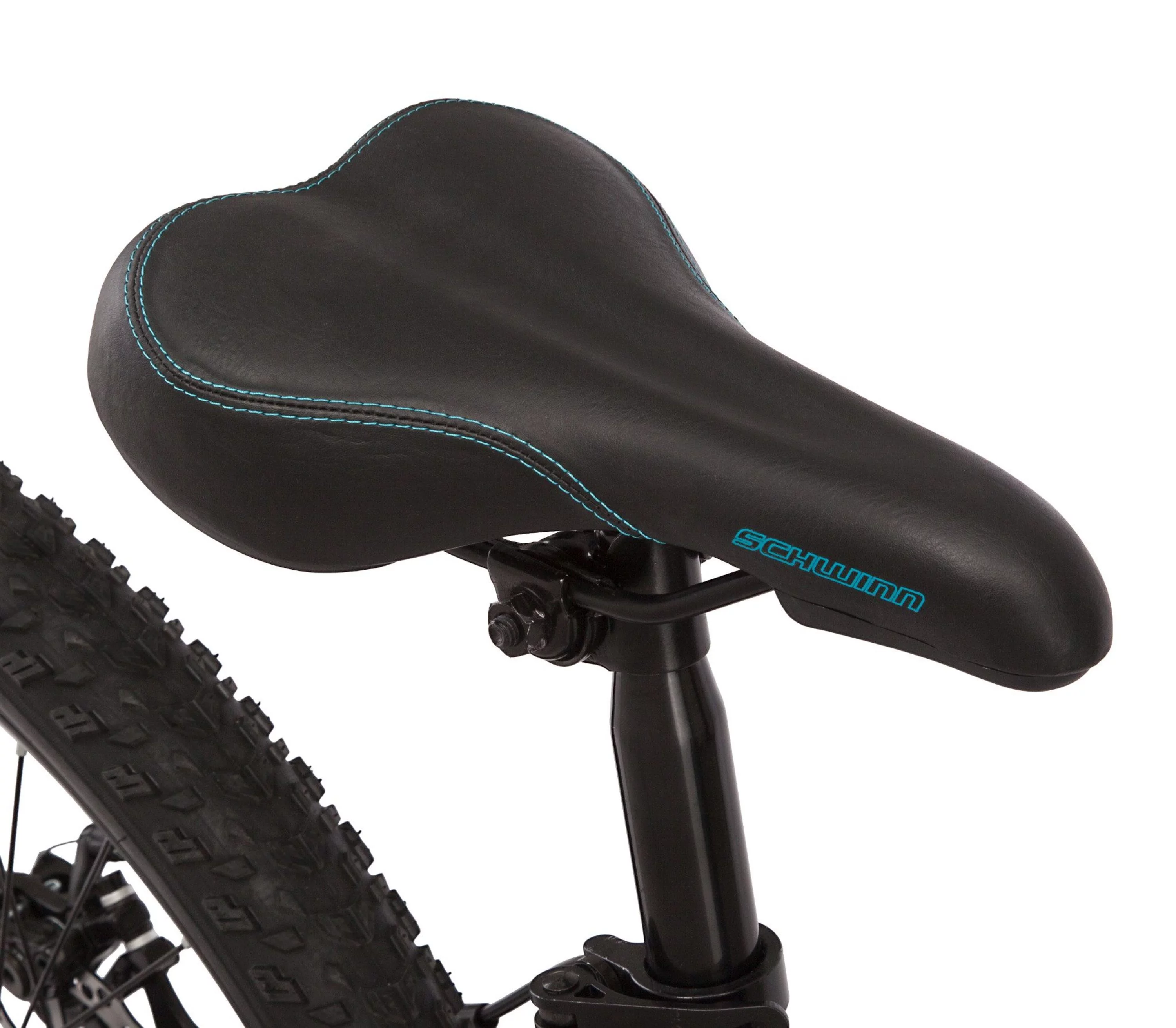 Schwinn Sidewinder Mountain Bike, 24-inch Wheels, 21 Speeds, Black / Teal - Womvr