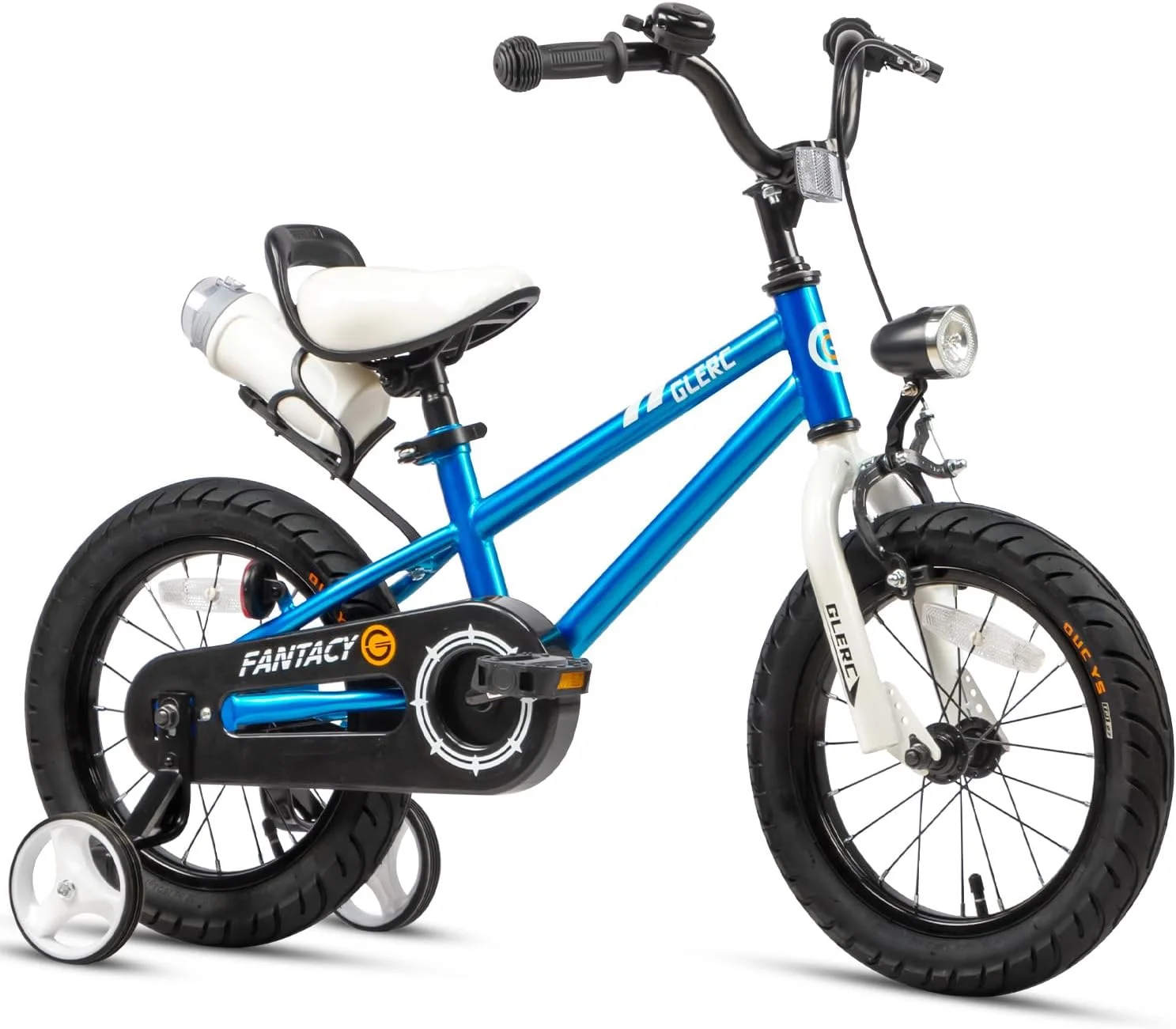 Glerc 12 inch Toddler and Kids Bike for 2-4 Years Old Boys & Girls, White - Womvr