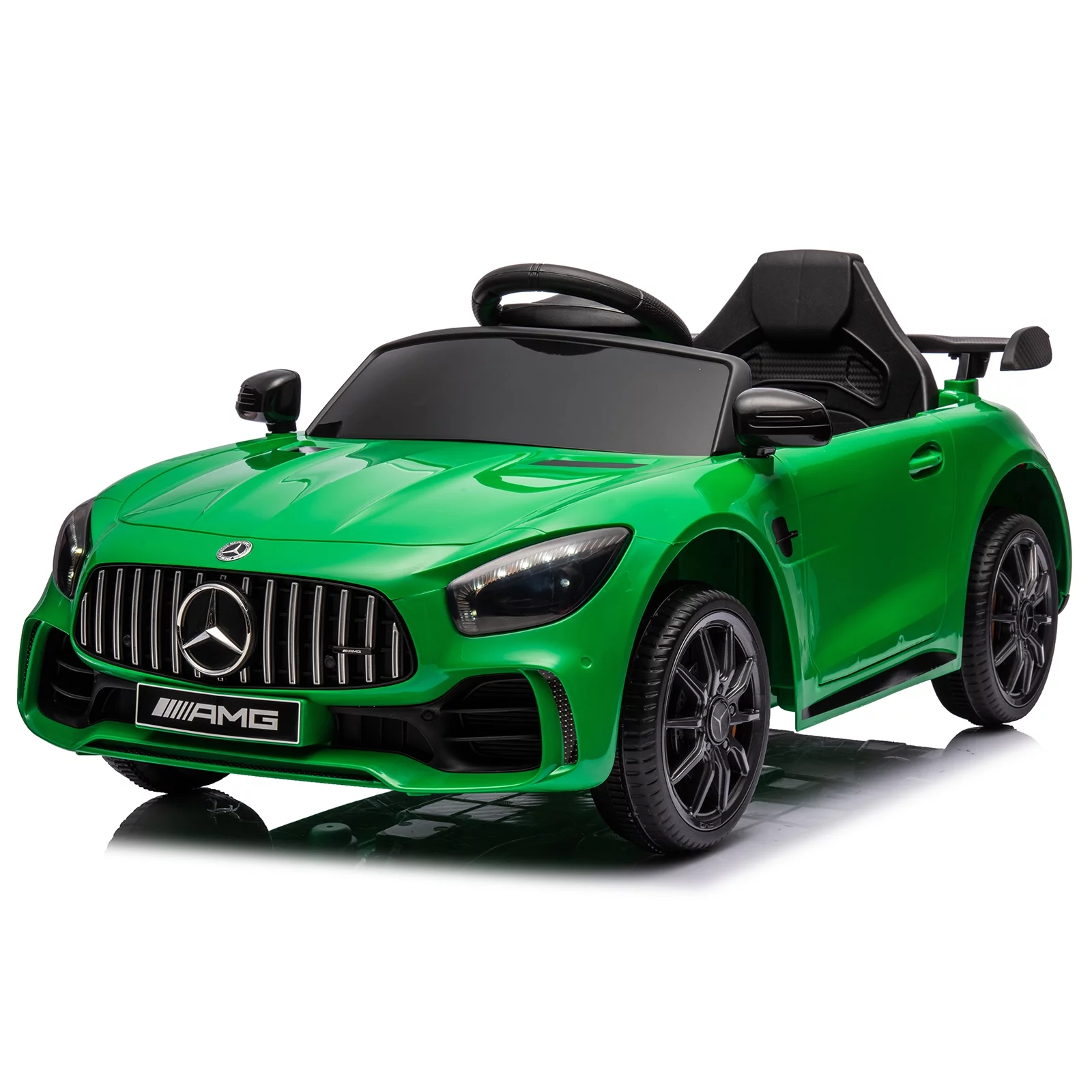 Mercedes Benz Kids Electric Car, Kids Ride on Cars with Remote Control, 12V Ride on Toys for Kids, Battery Powered Kids Electric Vehicles, Kids Electric Car for 3-5 Boys Girls Birthday Gifts, Red - Womvr